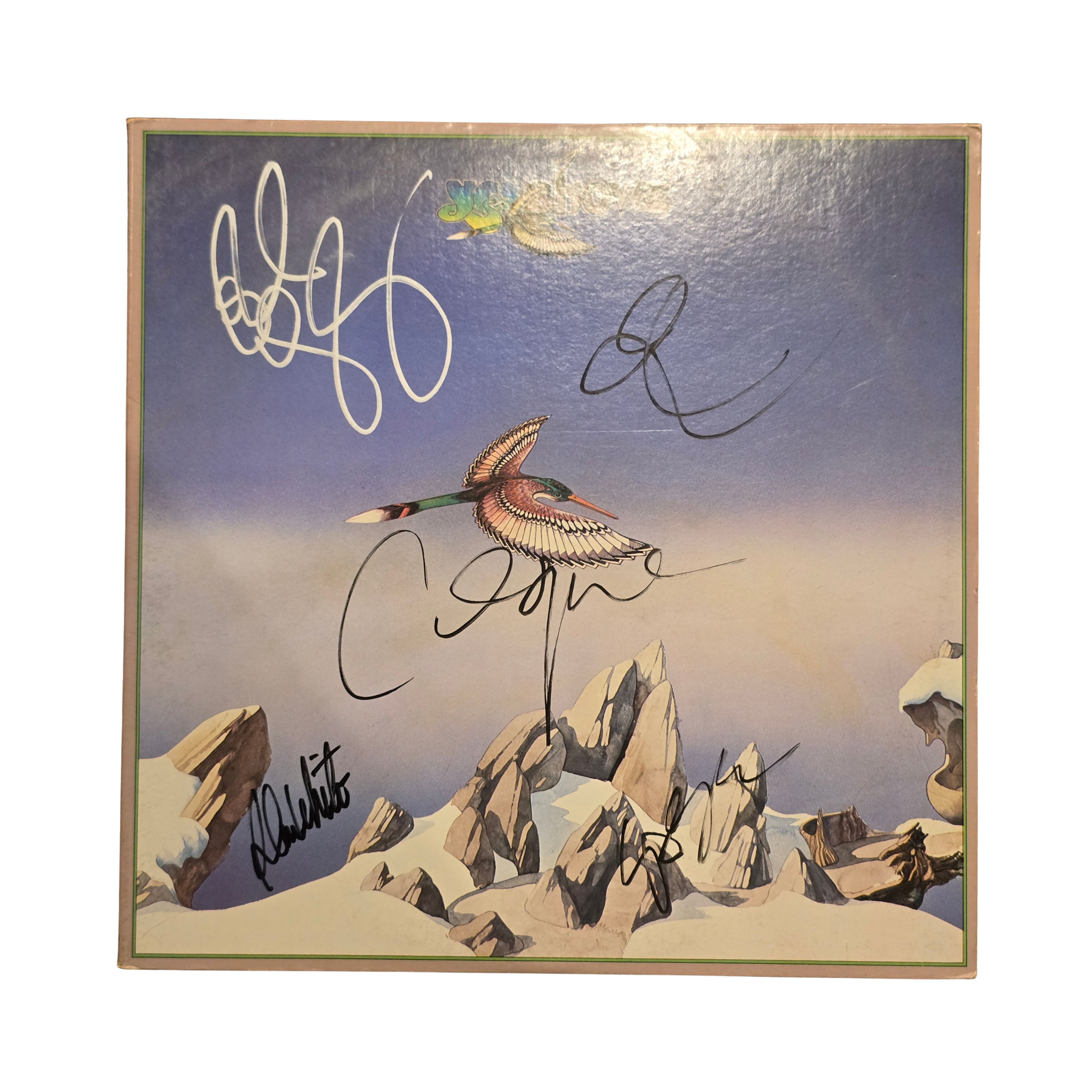 Yes - Shows - signed lp by 5 band members