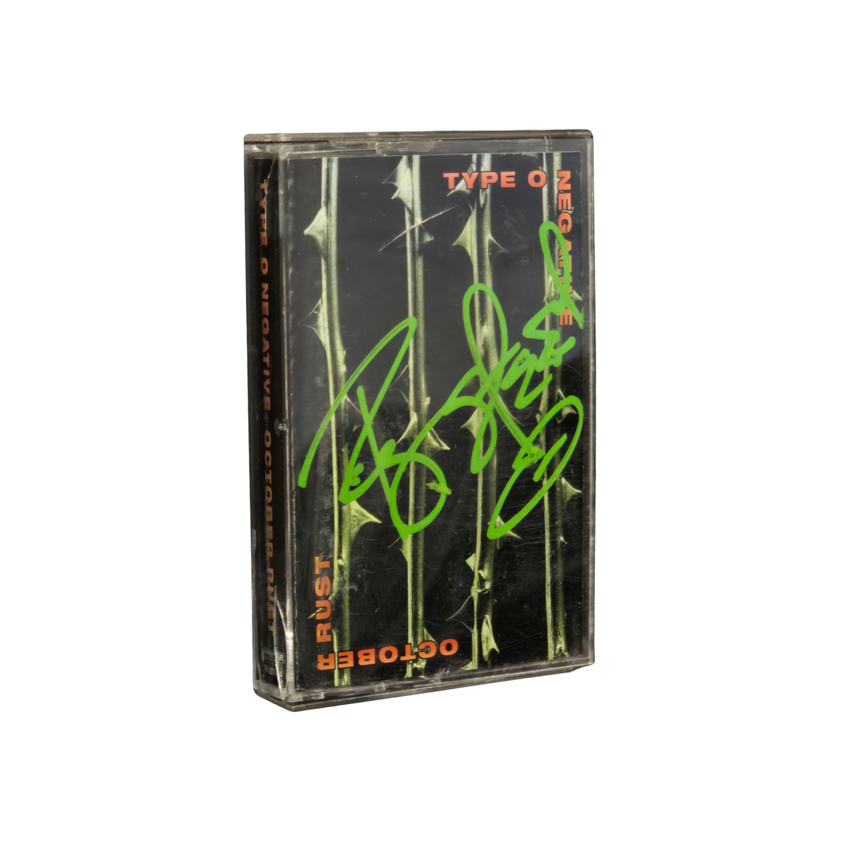 Type O Negative  - October Rust -signed cassette tape  by 4 band members