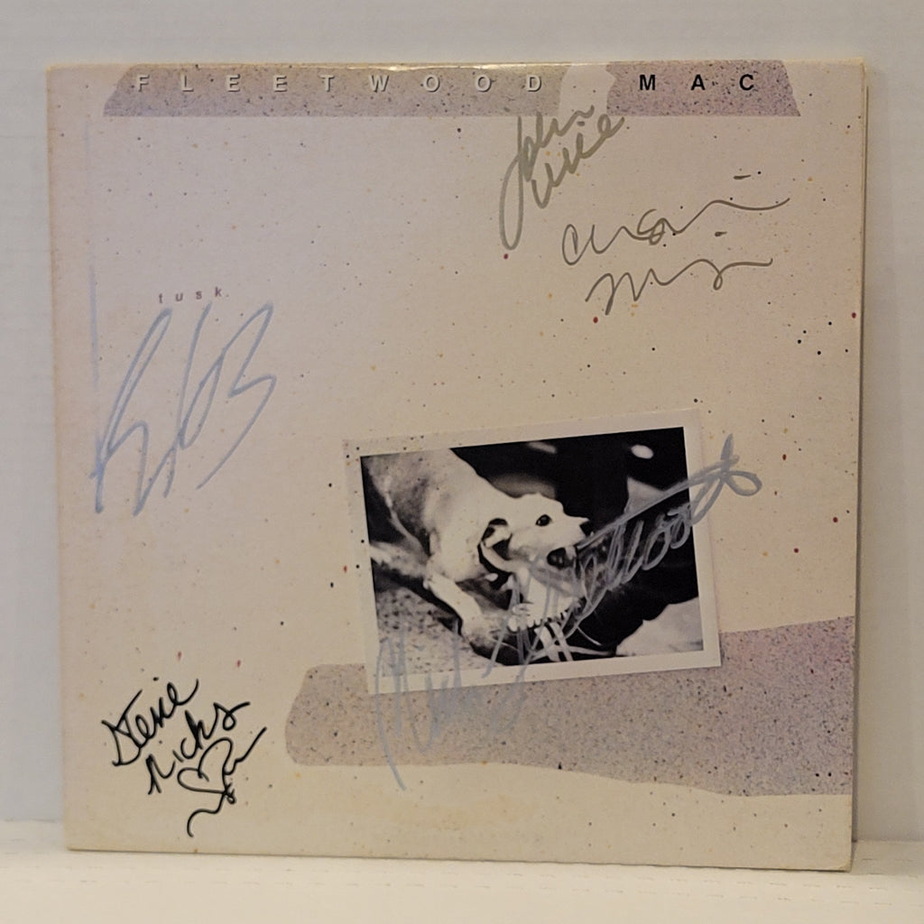 Fleetwood Mac - Tusk - signed lp by 5 band members