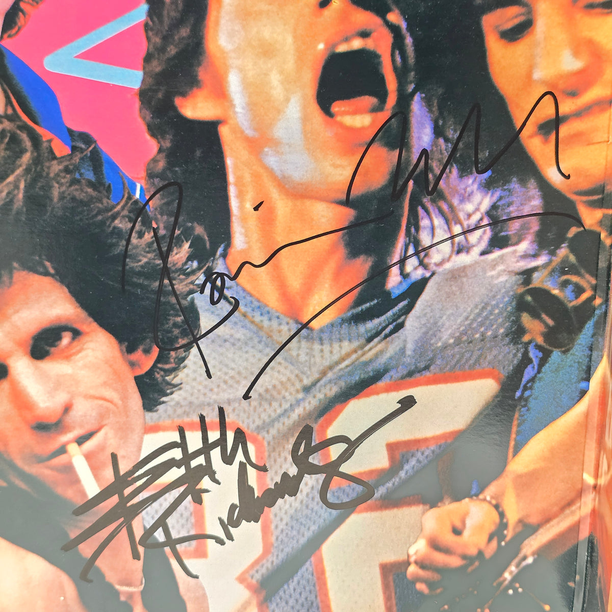 Rolling Stones  Still Life American Concert RL Masterdisk - signed gatefold by 5 band members