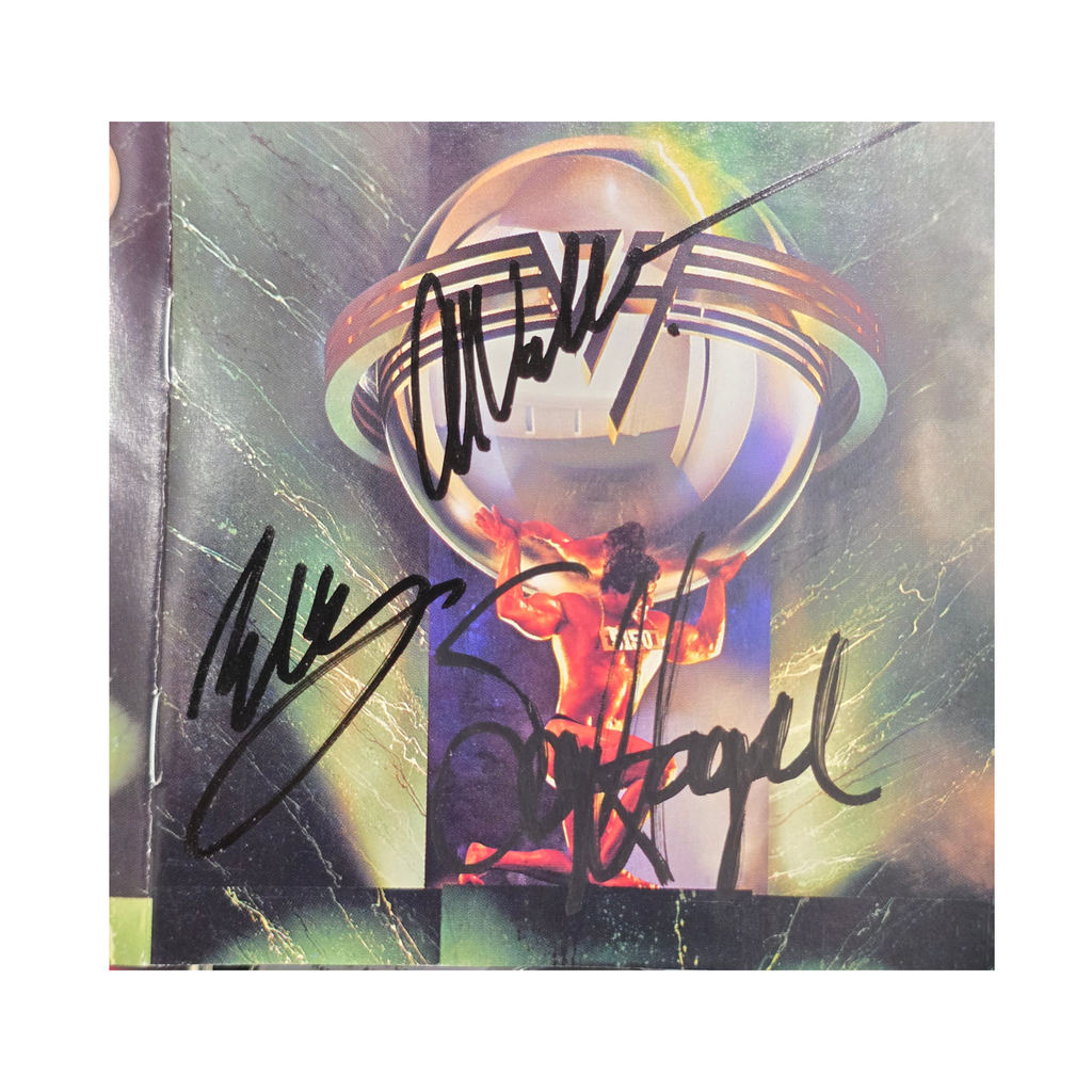Van Halen - 5150 - signed cd by 4 band members