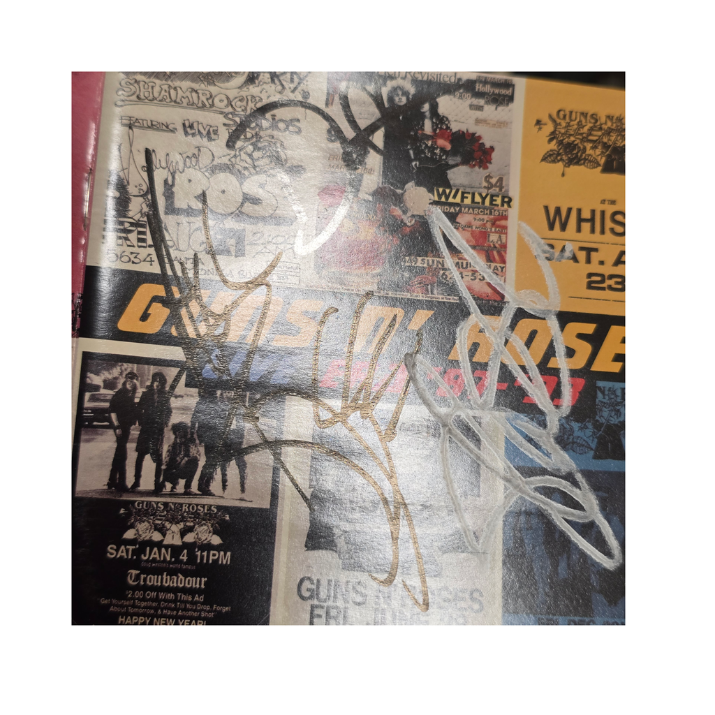 Guns N Roses -  Live Era '87–'93 - signed cd by 5 band members