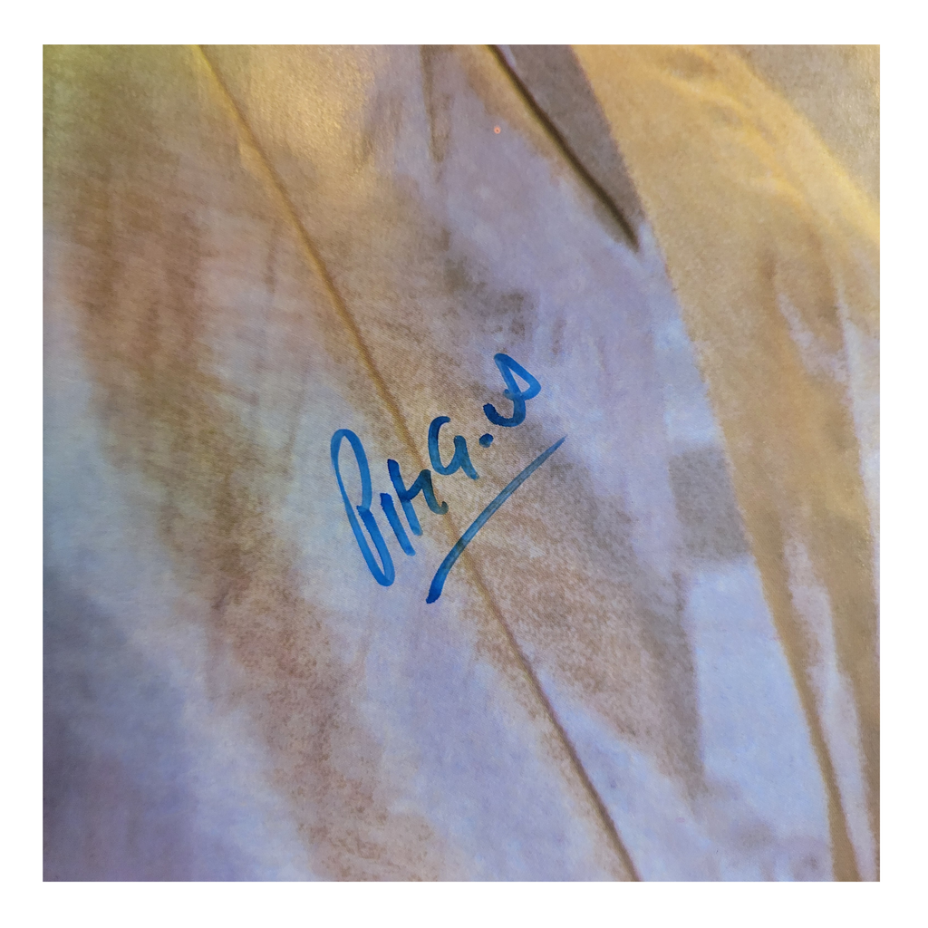 Peter Gabriel - 1986 - signed poster