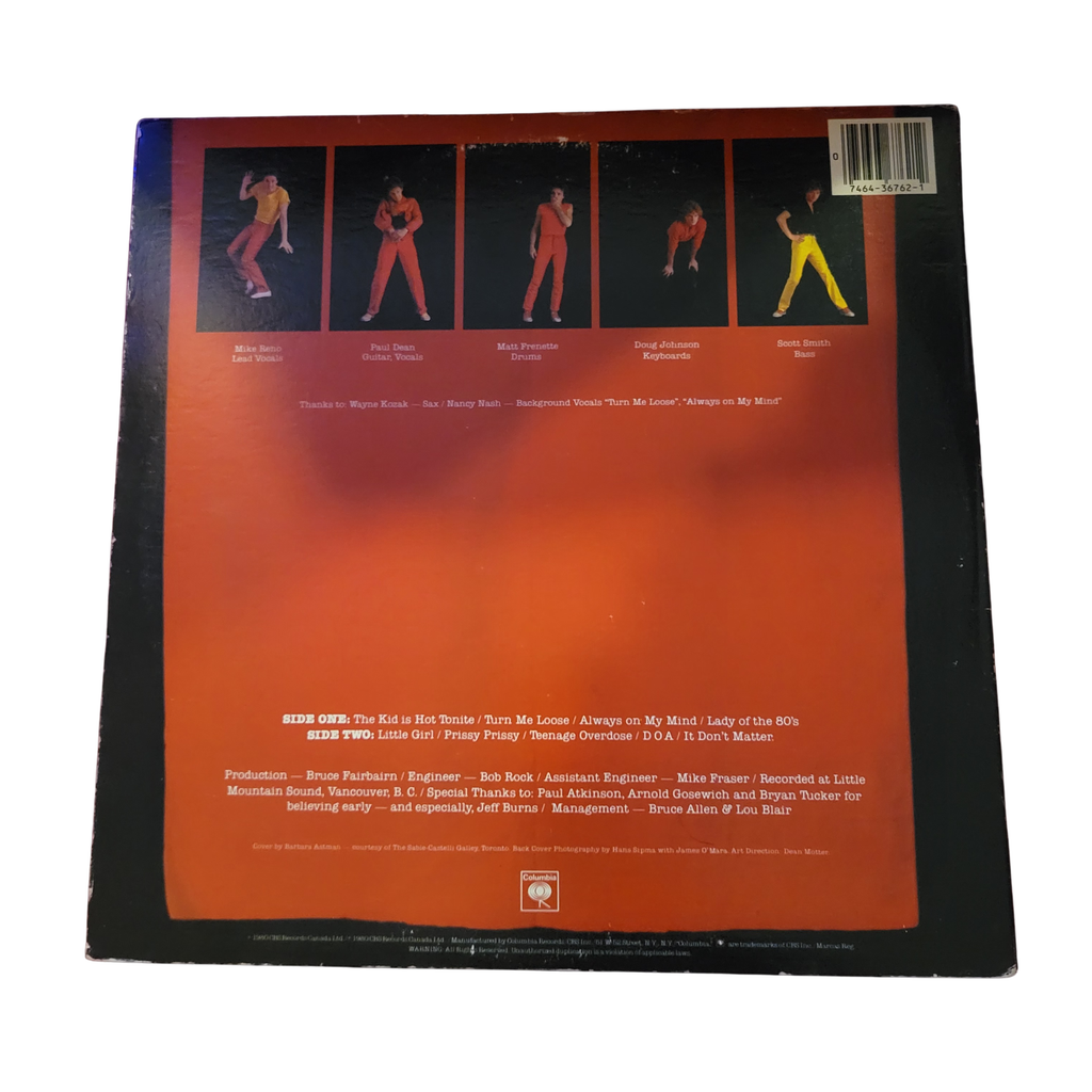 Loverboy - Self Titled - signed lp by 5 band members