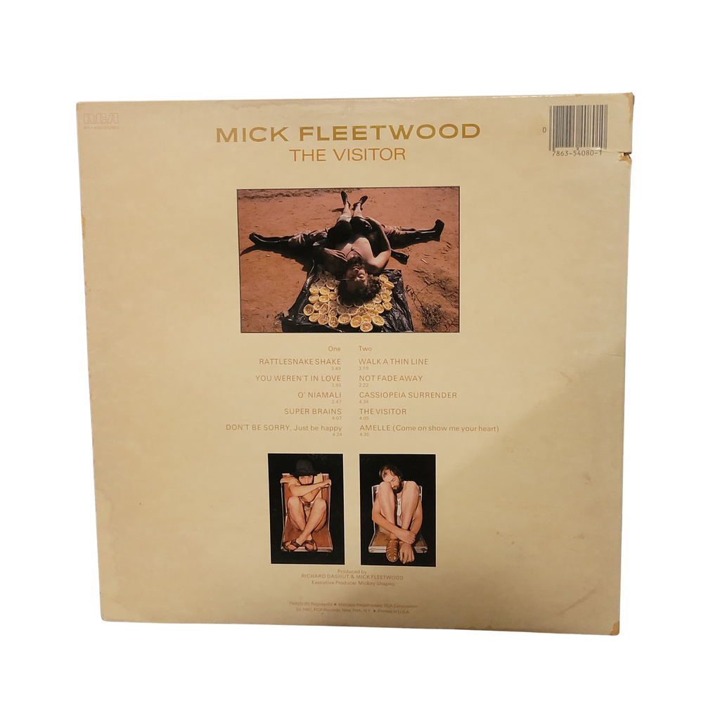 Mick Fleetwood  - The Visitor - signed lp