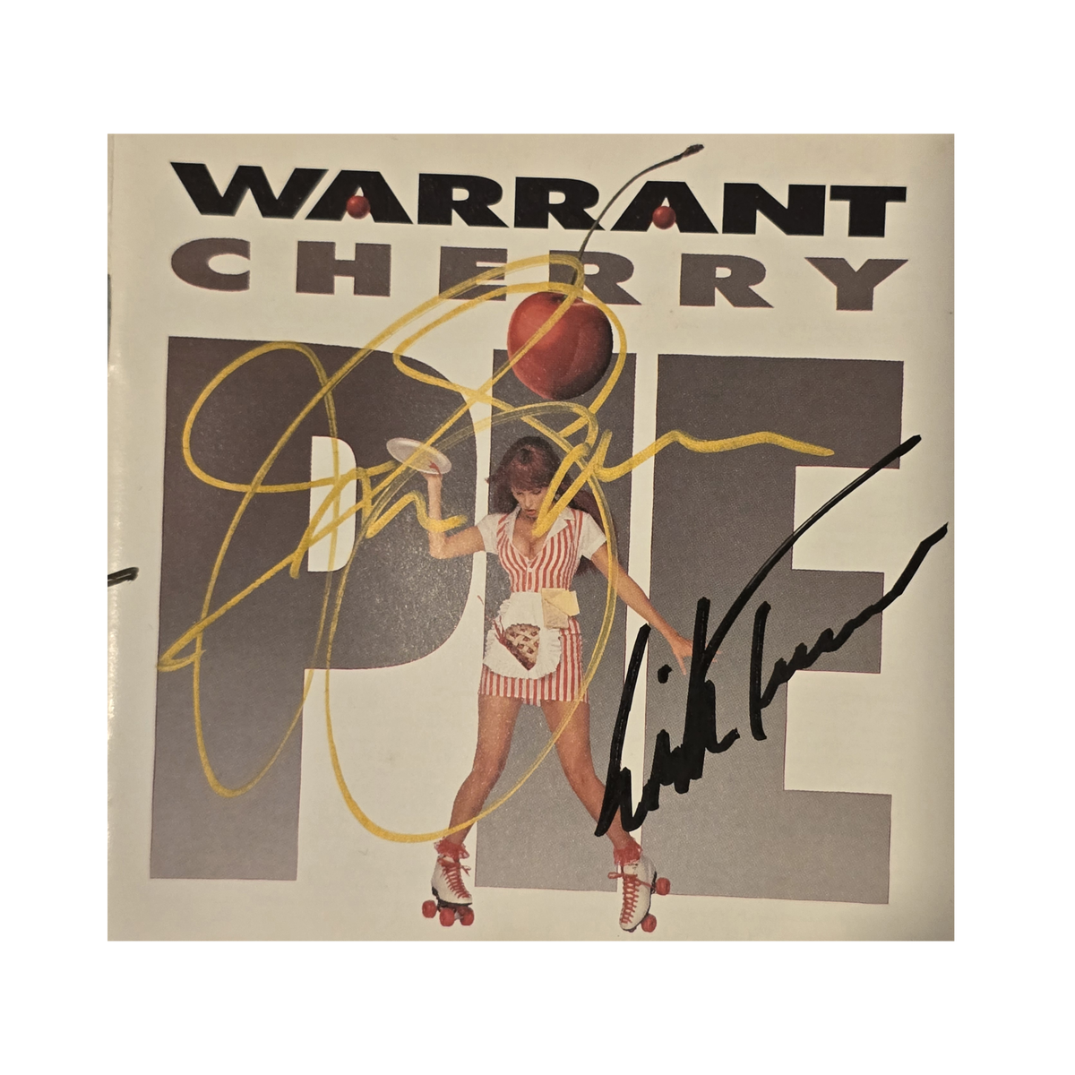 Warrant - Cherry Pie - signed cd by 5 band members