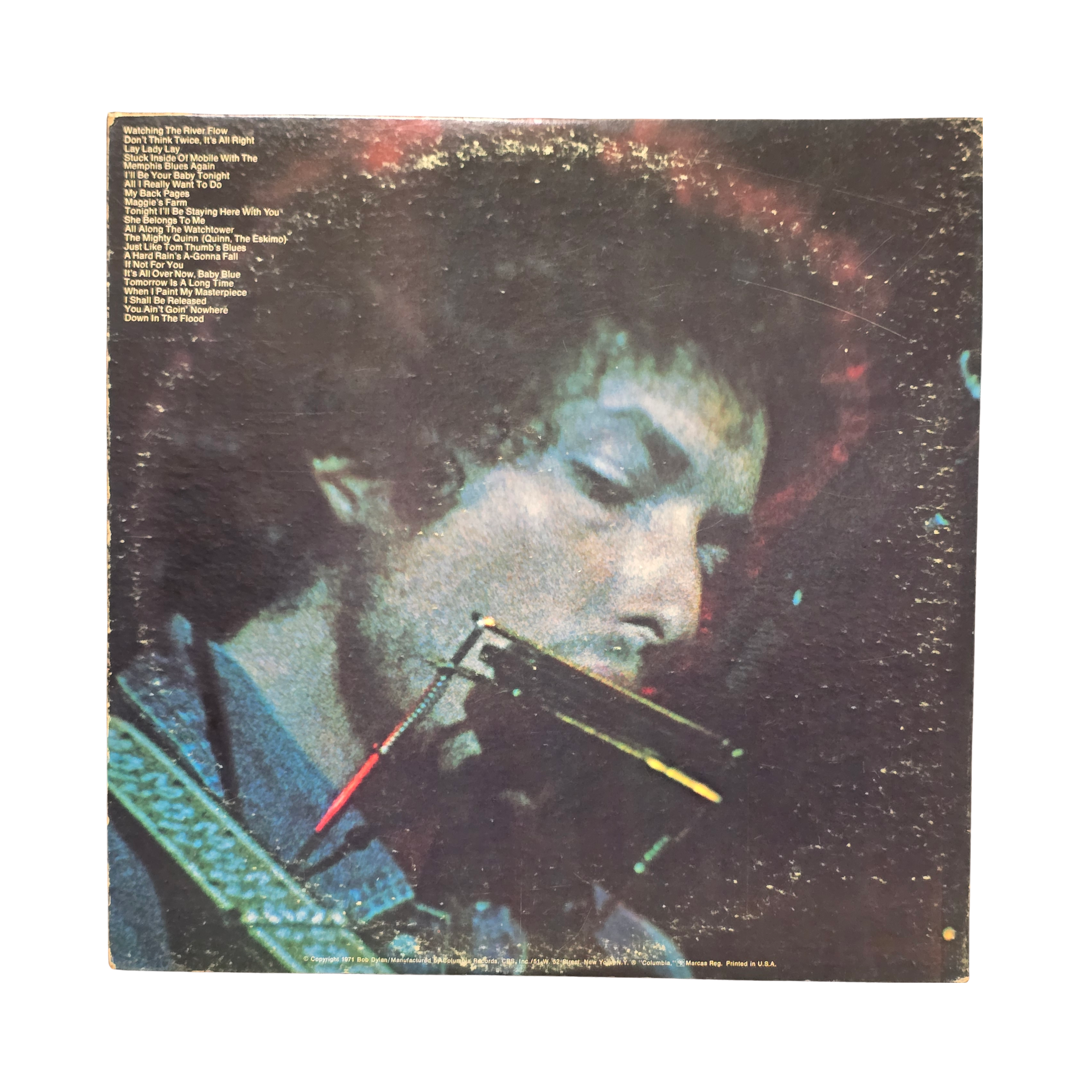 Bob Dylan - Greatest Hits 2 - signed lp