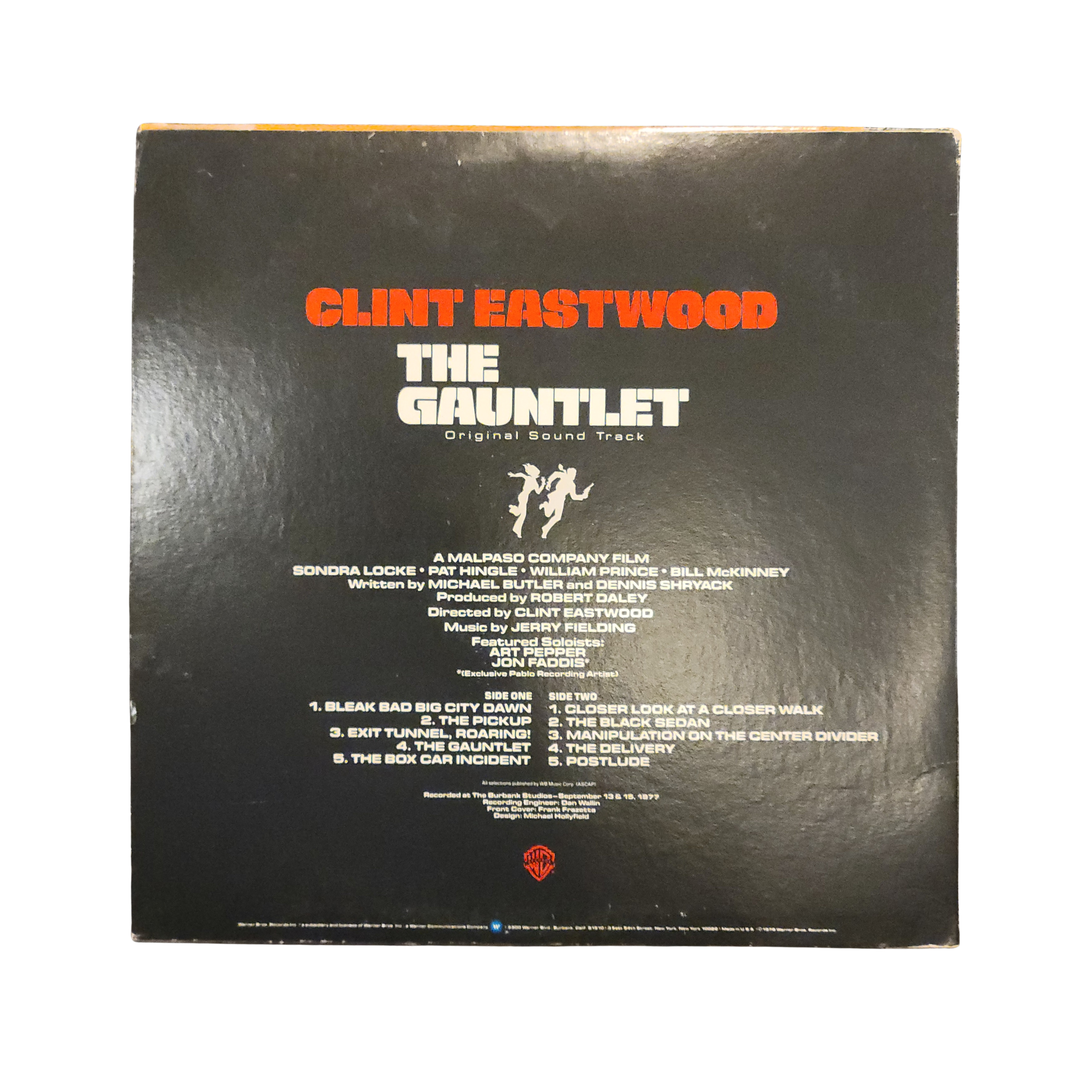 Clint Eastwood - The Gauntlet -  signed lp