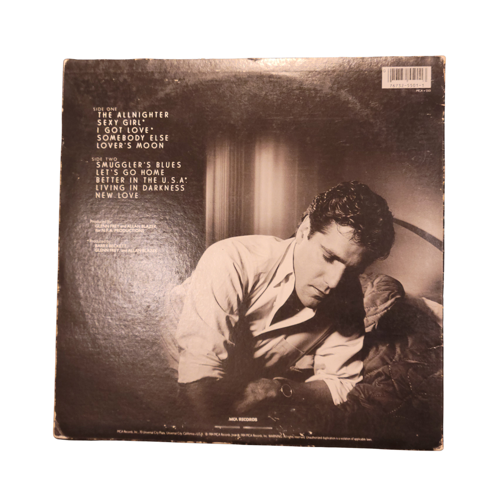 Glenn Frey - The Allnighter -  signed lp