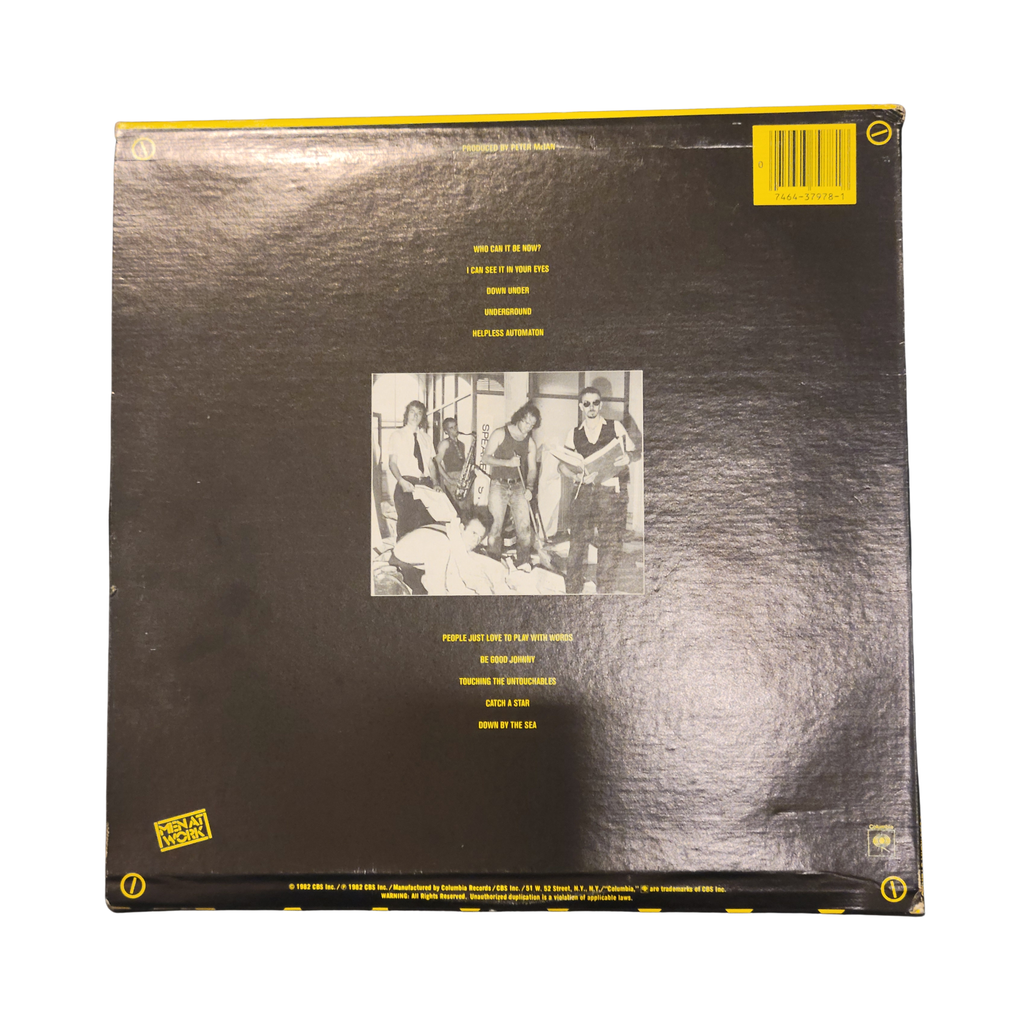 Men At Work - Business As Usual - signed lp 5 by band members