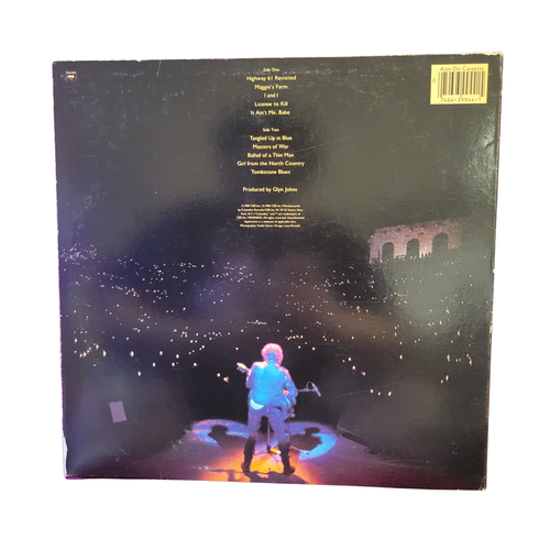 Bob Dylan - Real Live  - signed lp