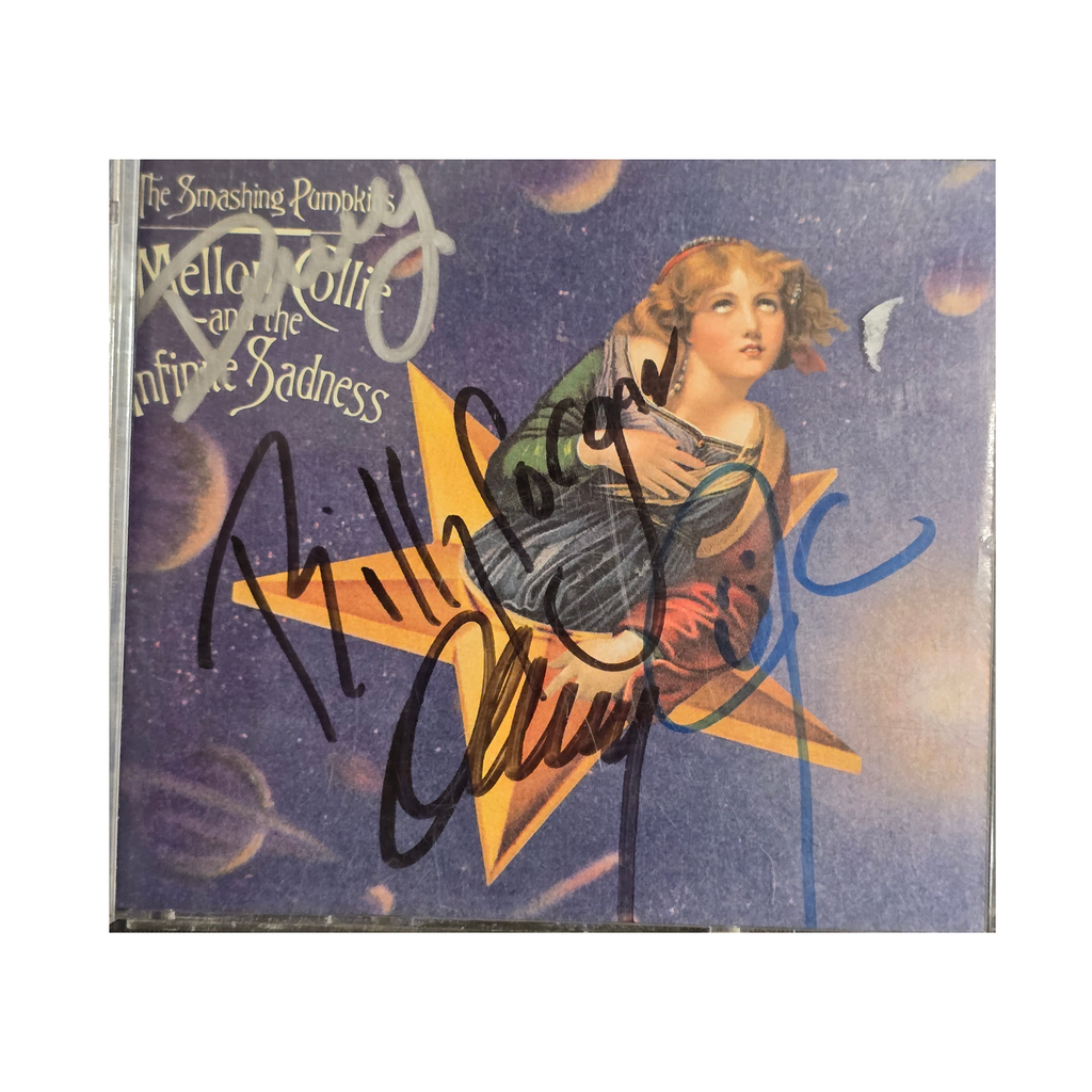 Smashing Pumpkins - Mellon Collie and the Infinite Sadness - signed cd by 4 band members