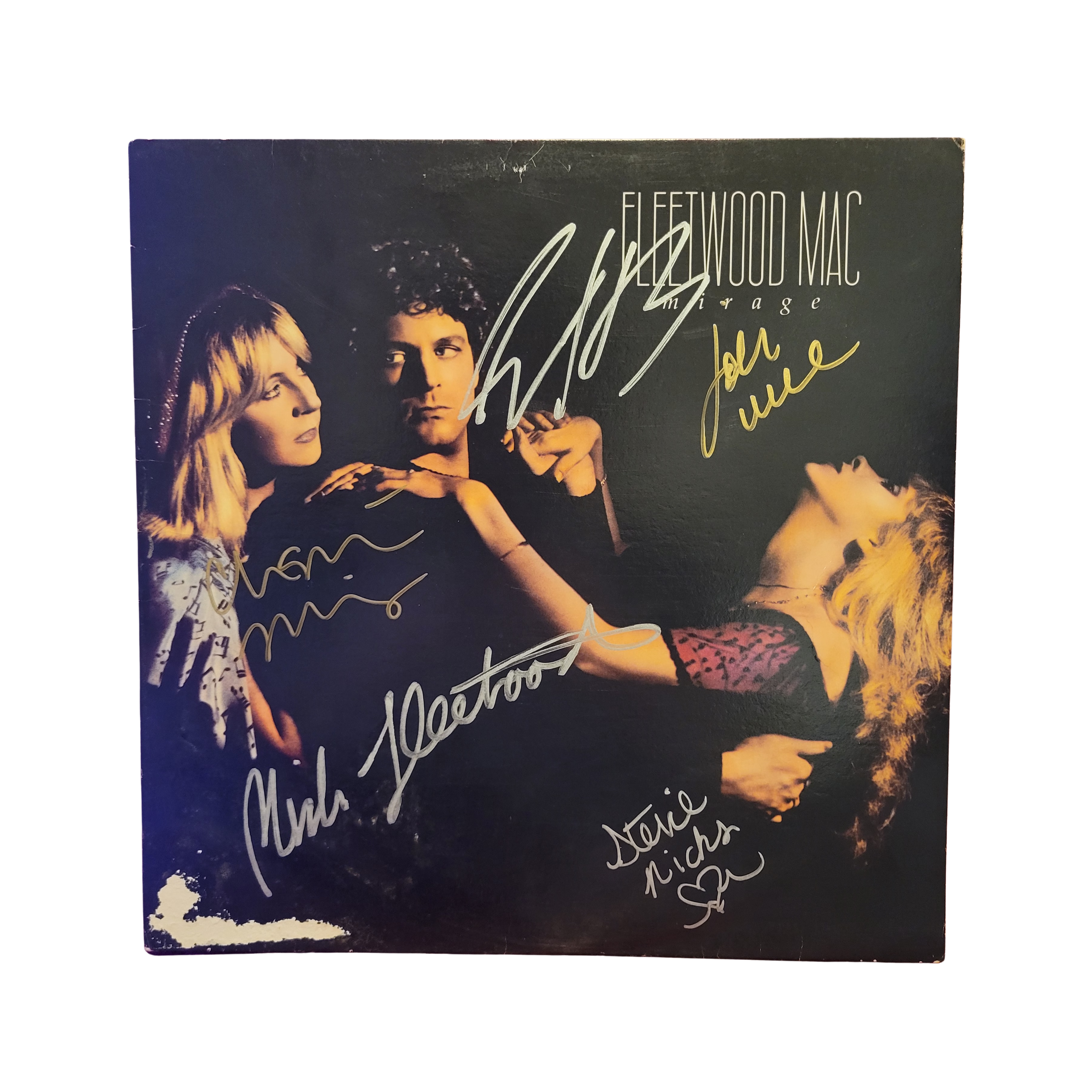 Fleetwood Mac - Mirage - signed lp by 5 band members