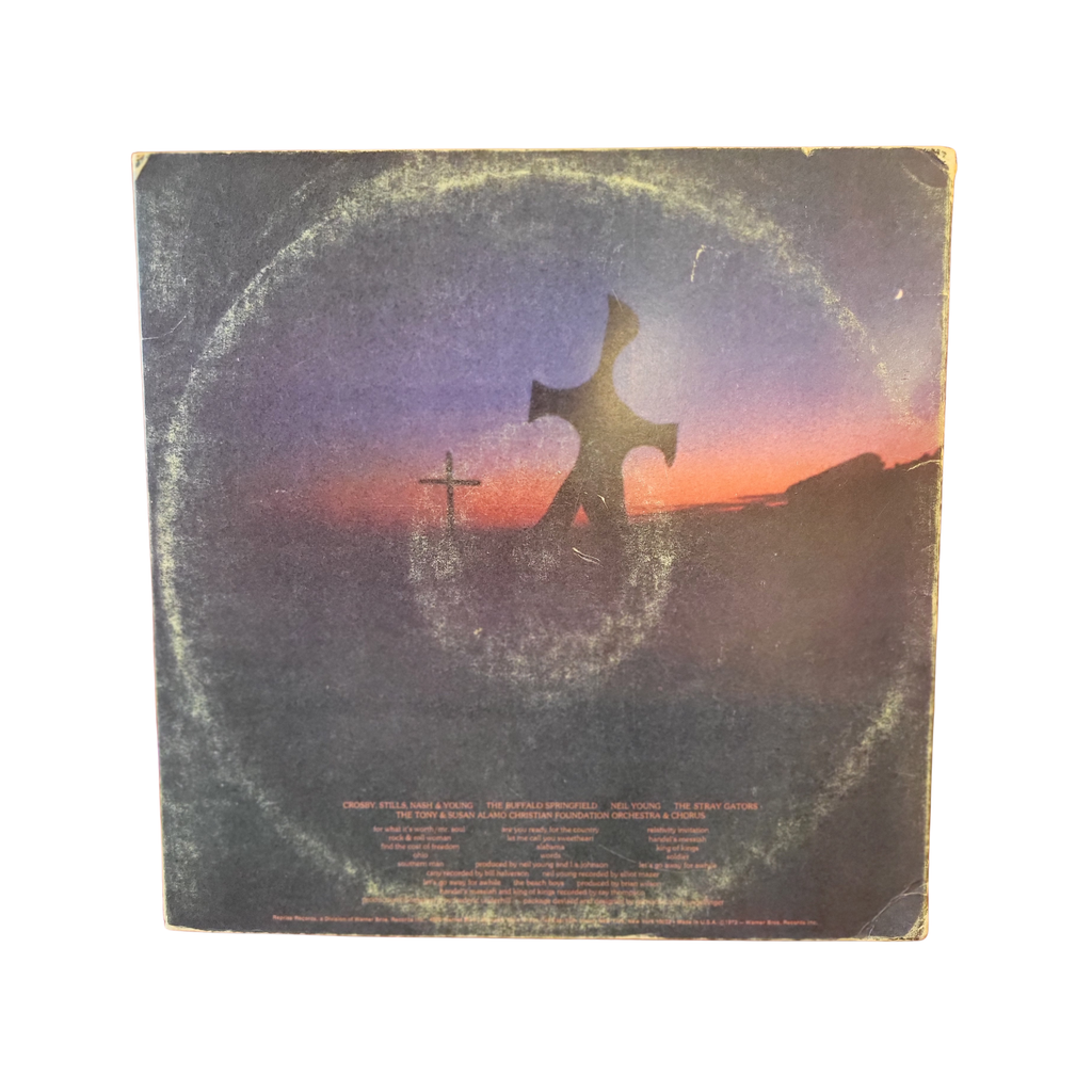 Neil Young - Journey Through The Past Soundtrack - signed lp