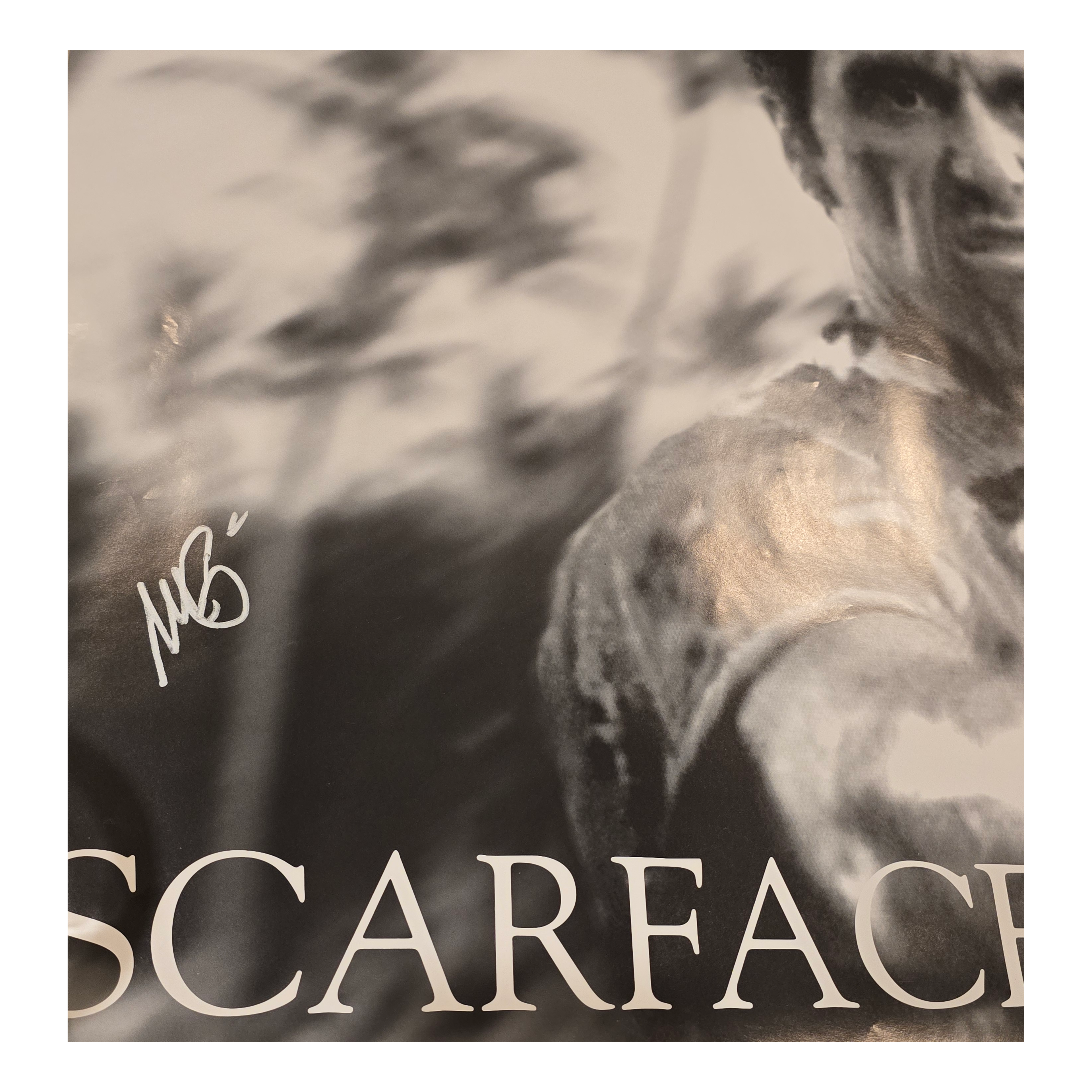 Scarface -  Al Pacino 1983 -  signed poster