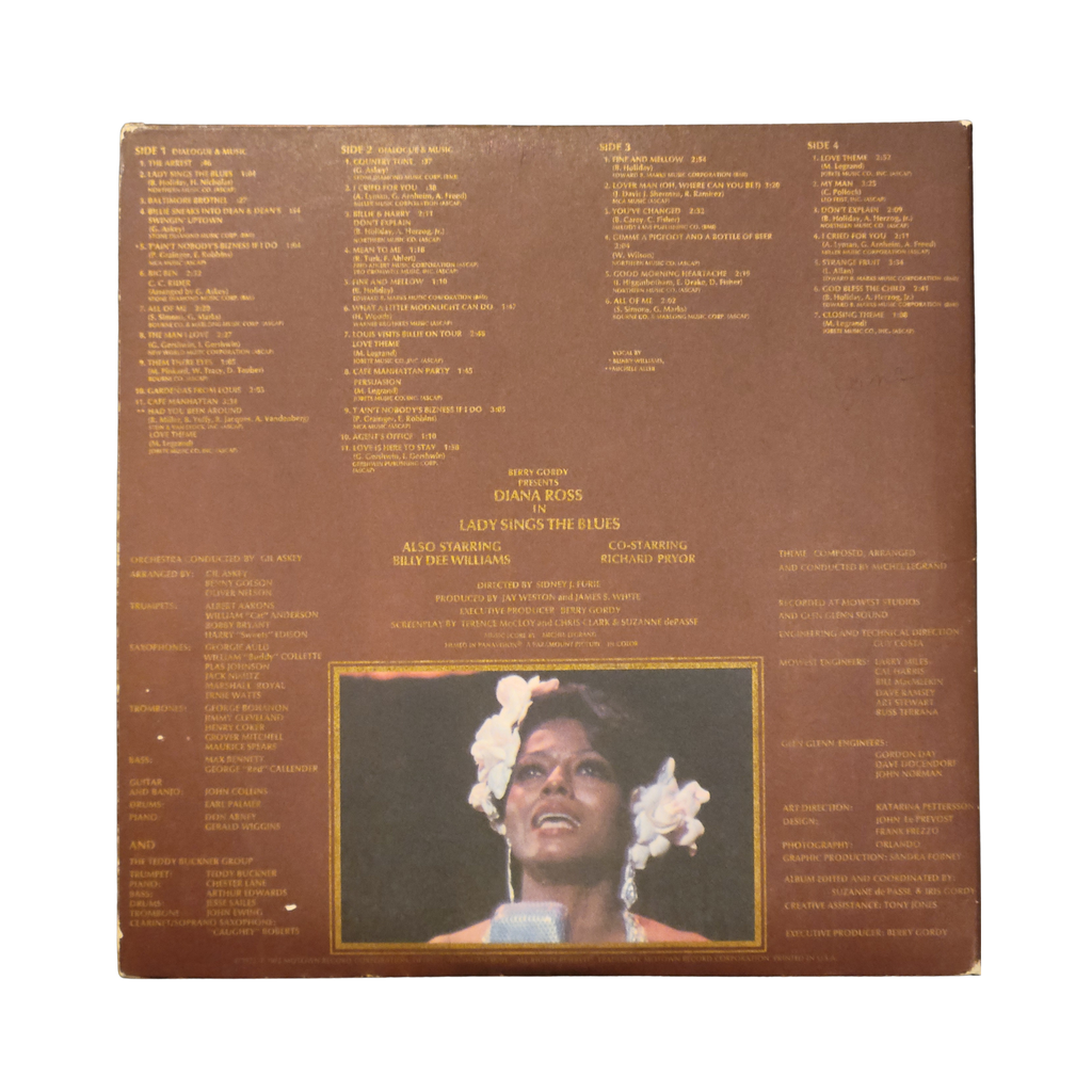 Diana Ross  - Lady Sings The Blues - Signed lp