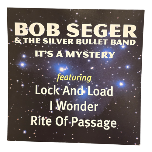 Bob Seger - Mystery -  Signed promo poster