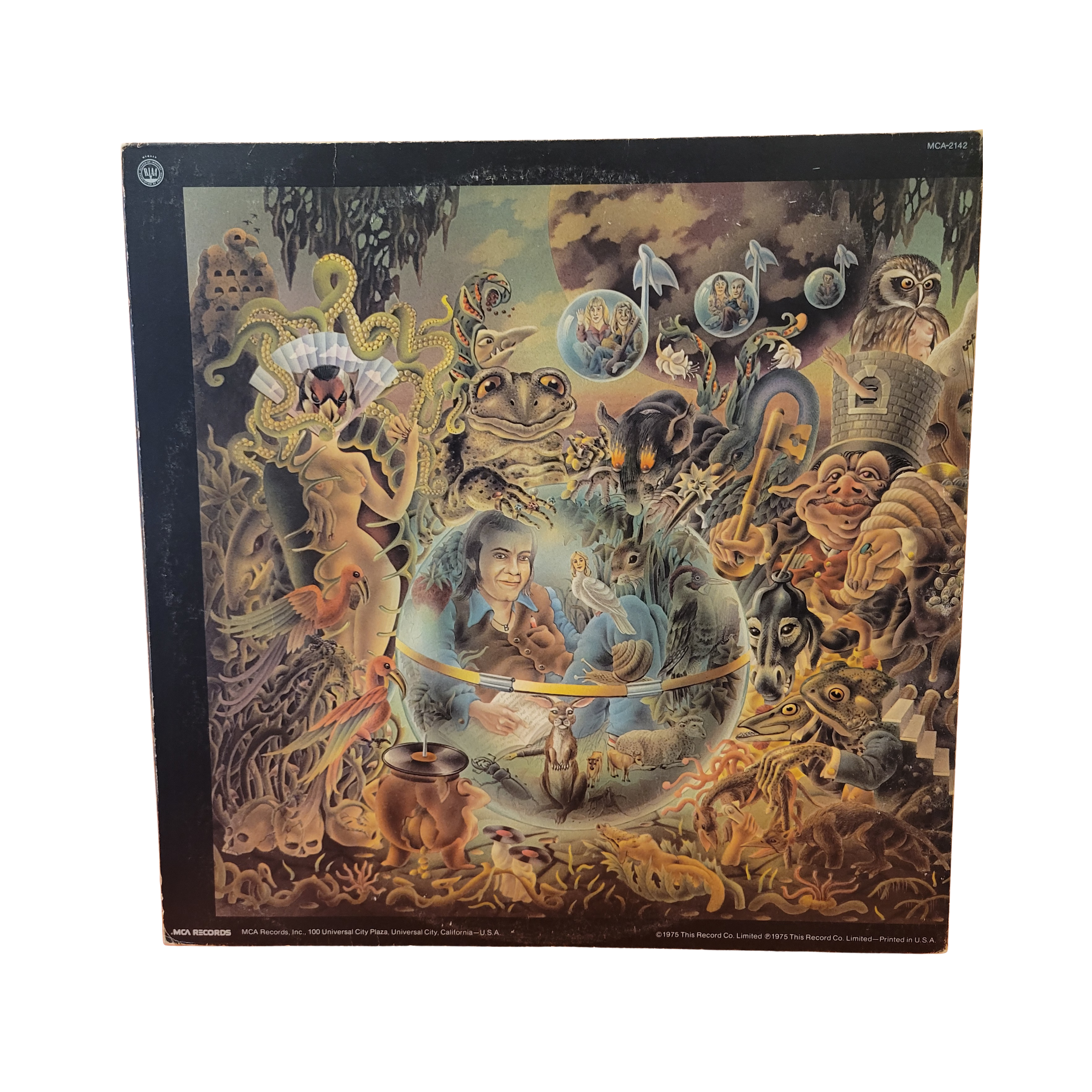 Elton John - Captain Fantastic - signed lp