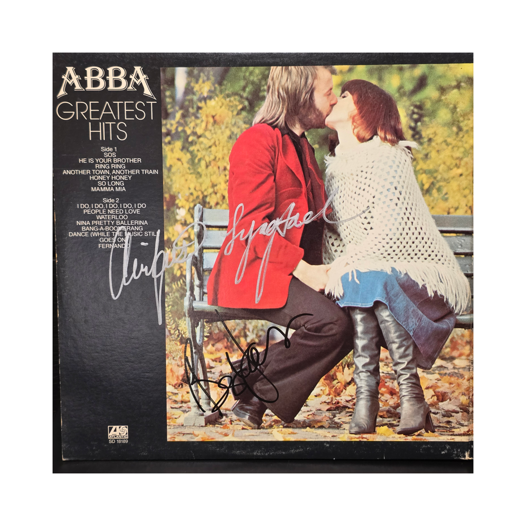 ABBA - Greatest Hits Volume 1 - signed lp by 4 band members