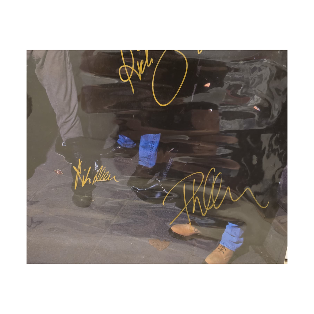 Def Leppard - 1992 - signed poster by all 5 members