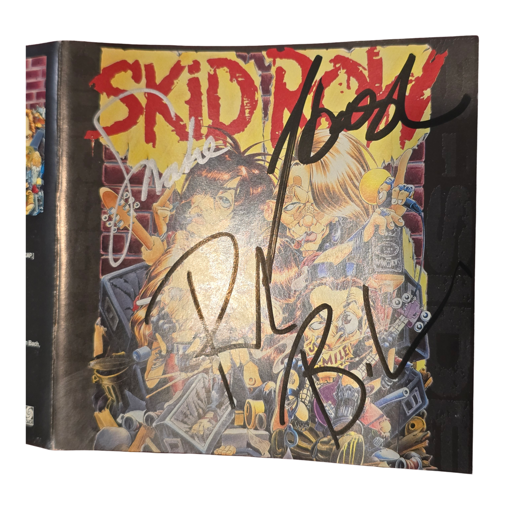 Skid row - signed cd - b-side ourselves - signed cd by 5 band members