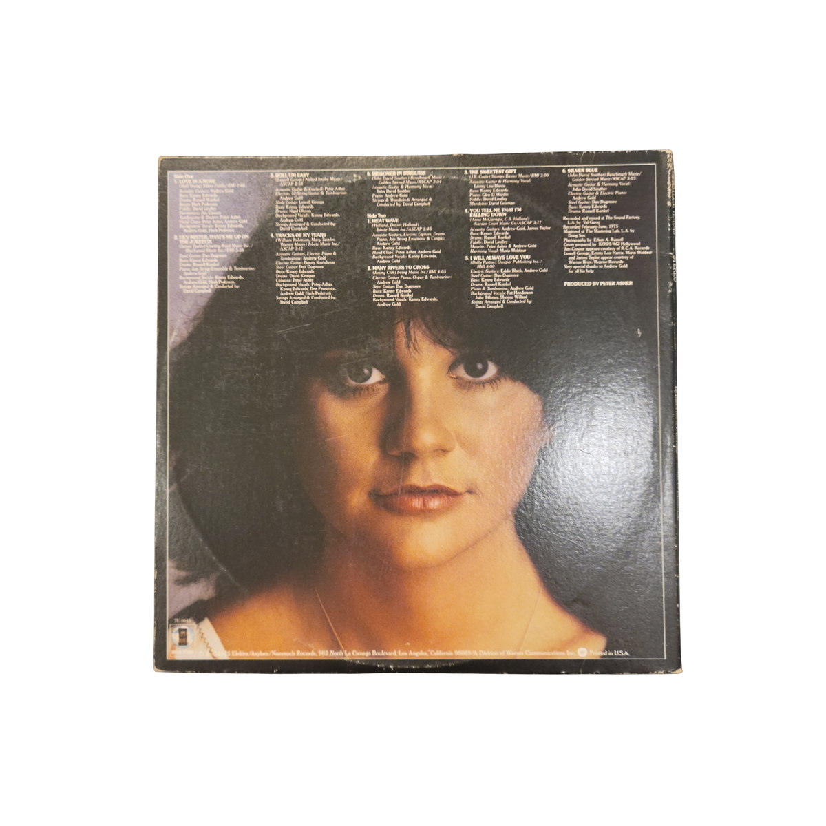 Linda Ronstadt  - Prisoner In Disguise - signed lp
