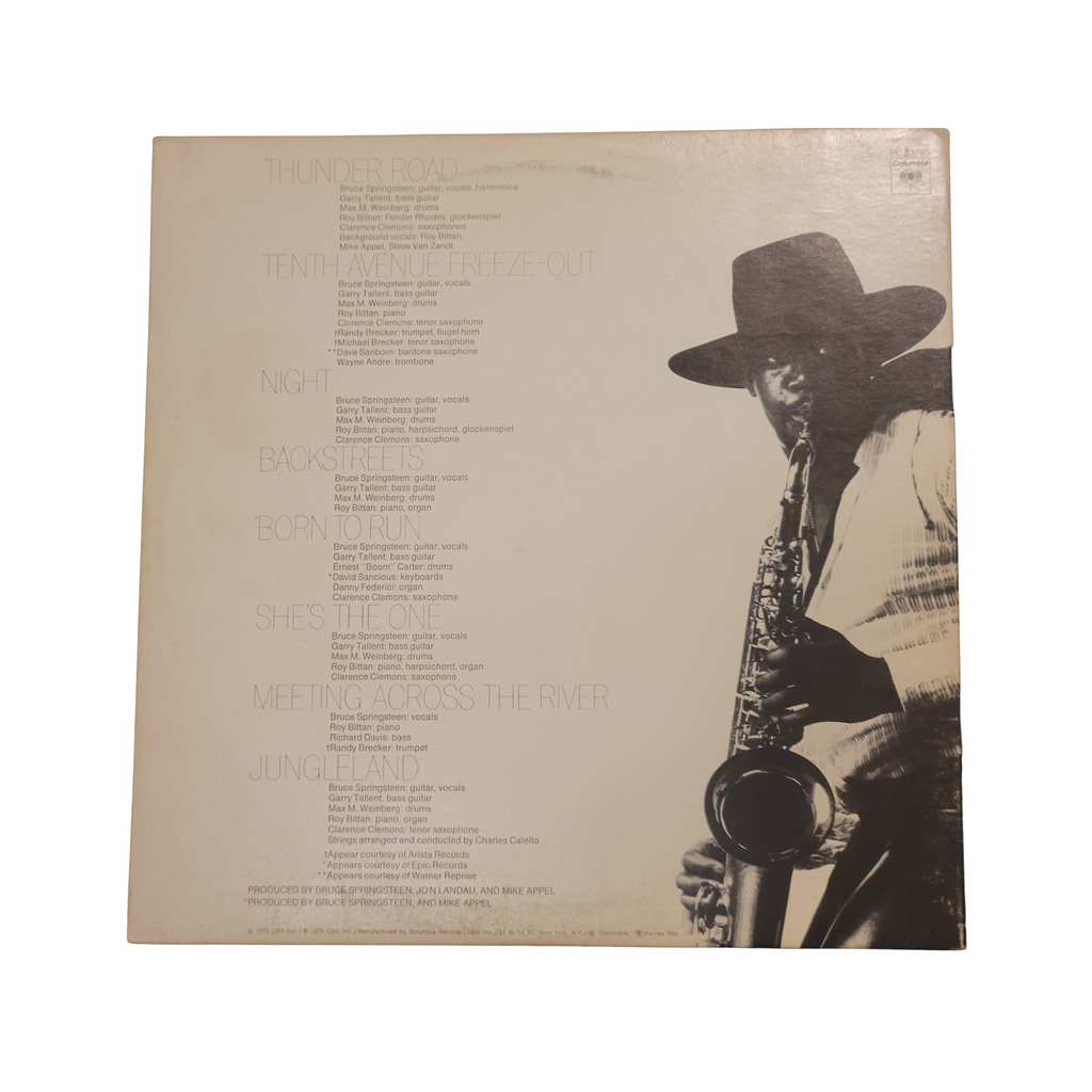 Bruce Springsteen  - Born To Run -  signed lp