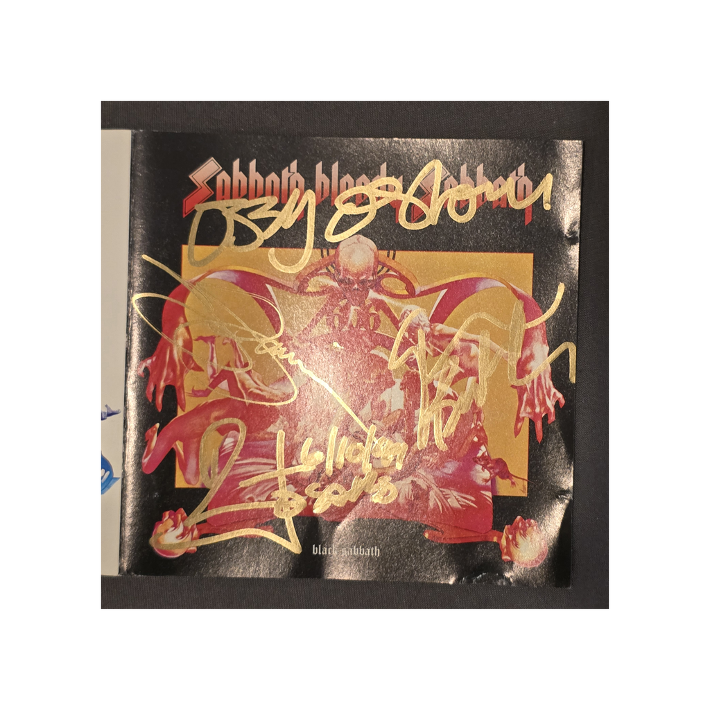 Black Sabbath  - Sabbath Bloody Sabbath - signed cd by 4 band members