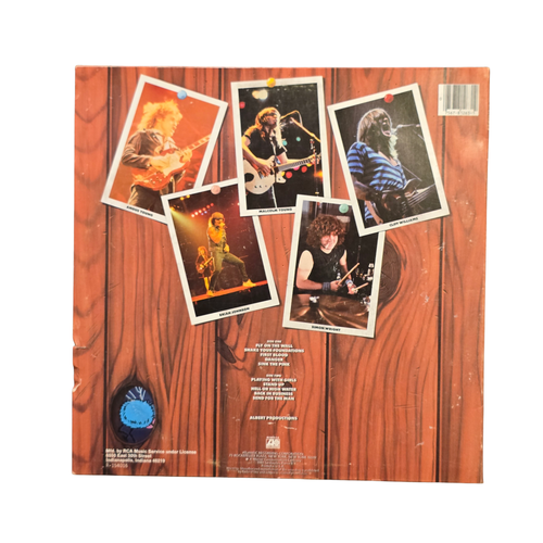 AC/DC -  Fly On The Wall - signed lp by all 5 members