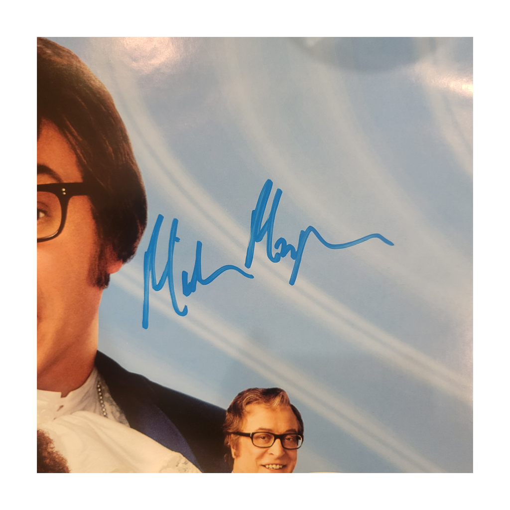 Austin Powers  - Gold Member - Signed One Sheet Poster by Mike Myers