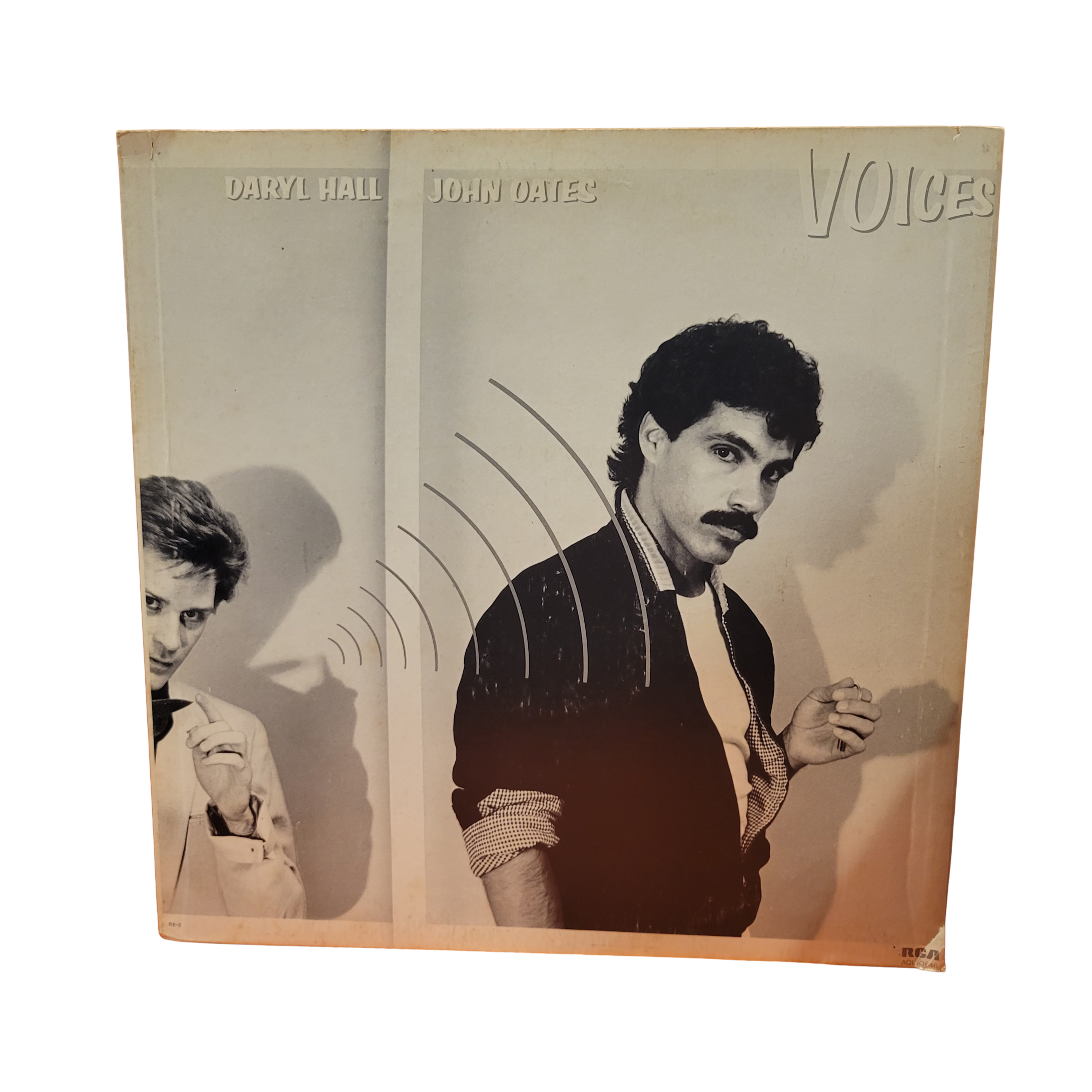 Hall and Oates - Voices RL Masterdisk - signed lp