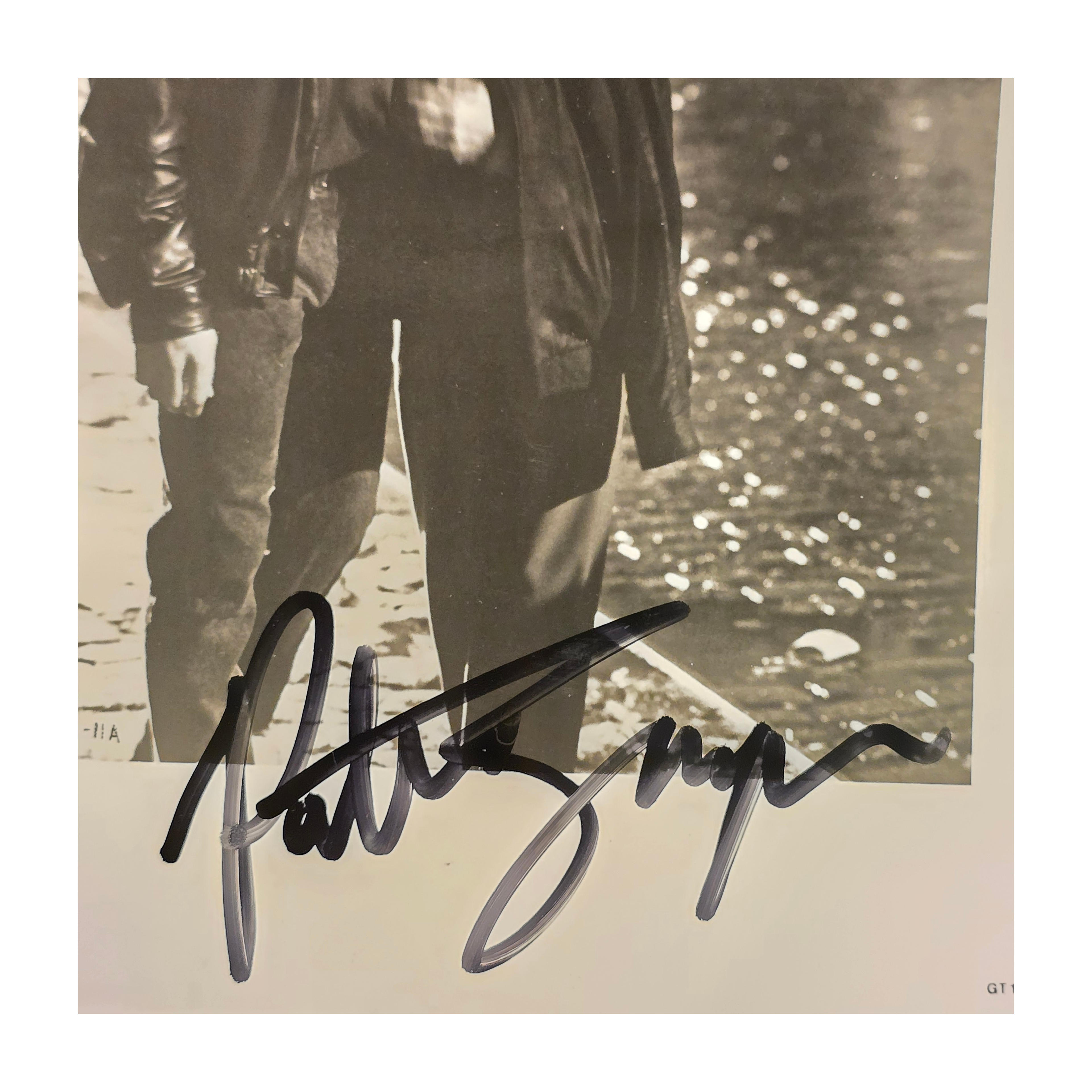 Patrick Swayze - Ghost 1990 - signed press photo