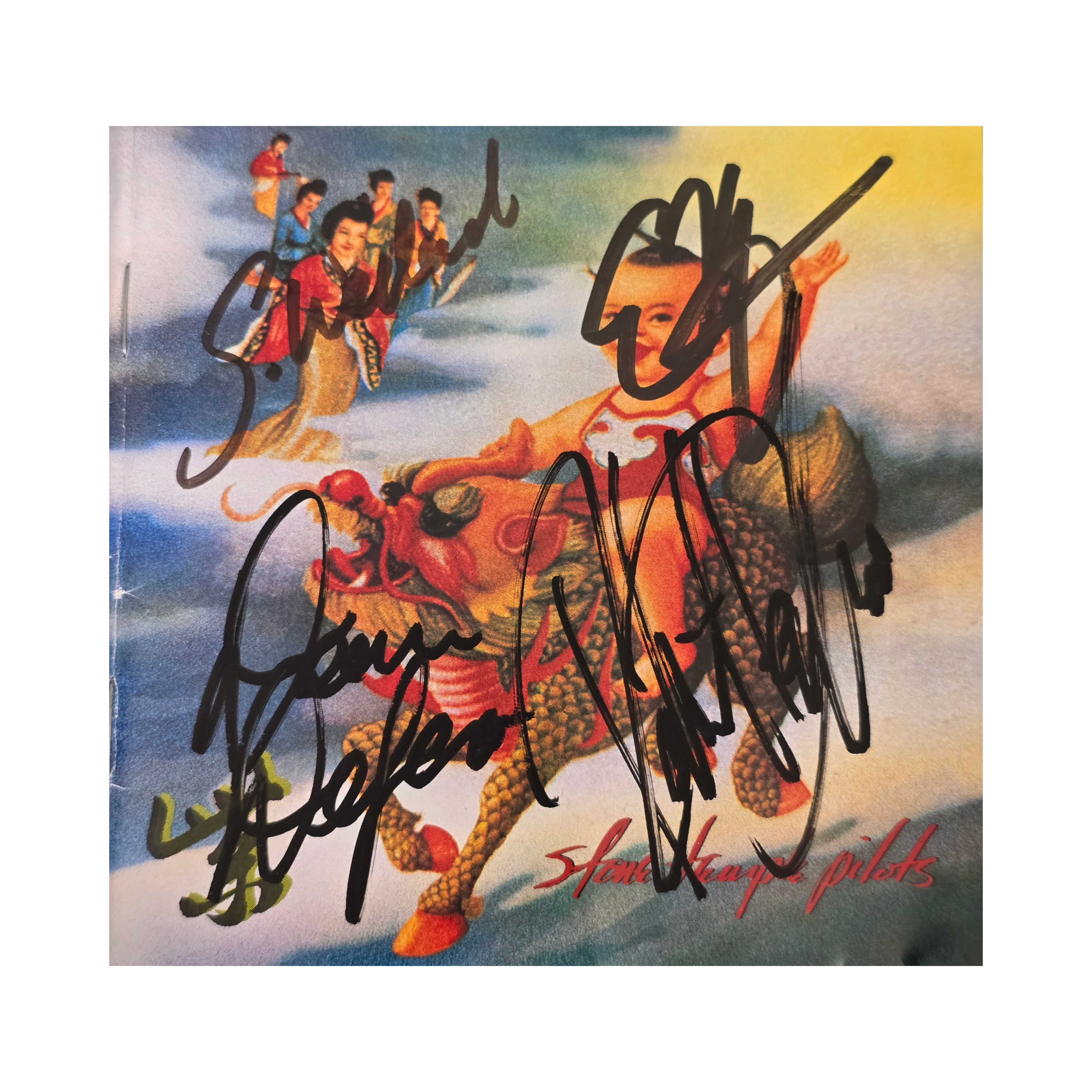 Stone Temple Pilots - Purple - signed cd by 4 band members