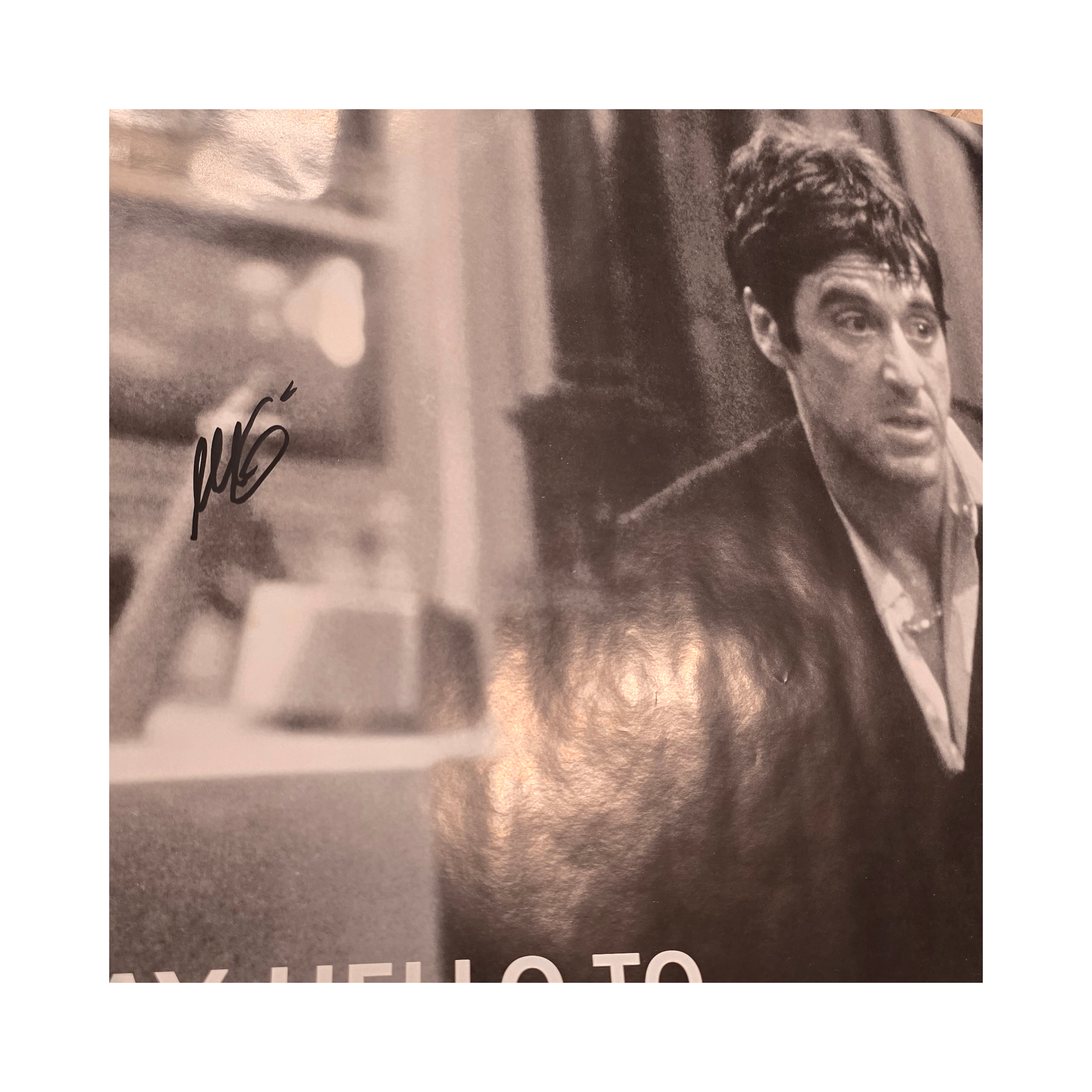 Scarface - Al Pacino 1983 - signed poster