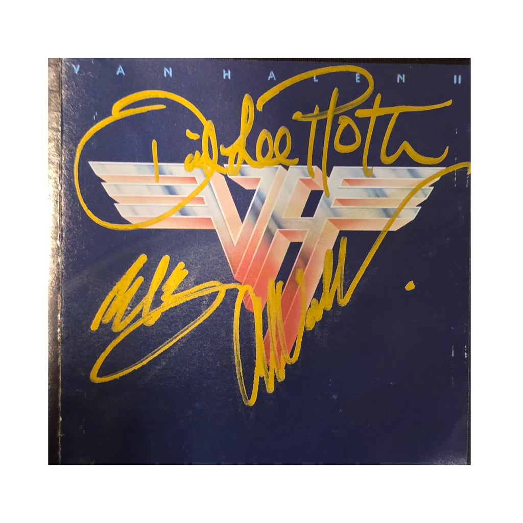 Van Halen - 2 - signed cd by 4 band members