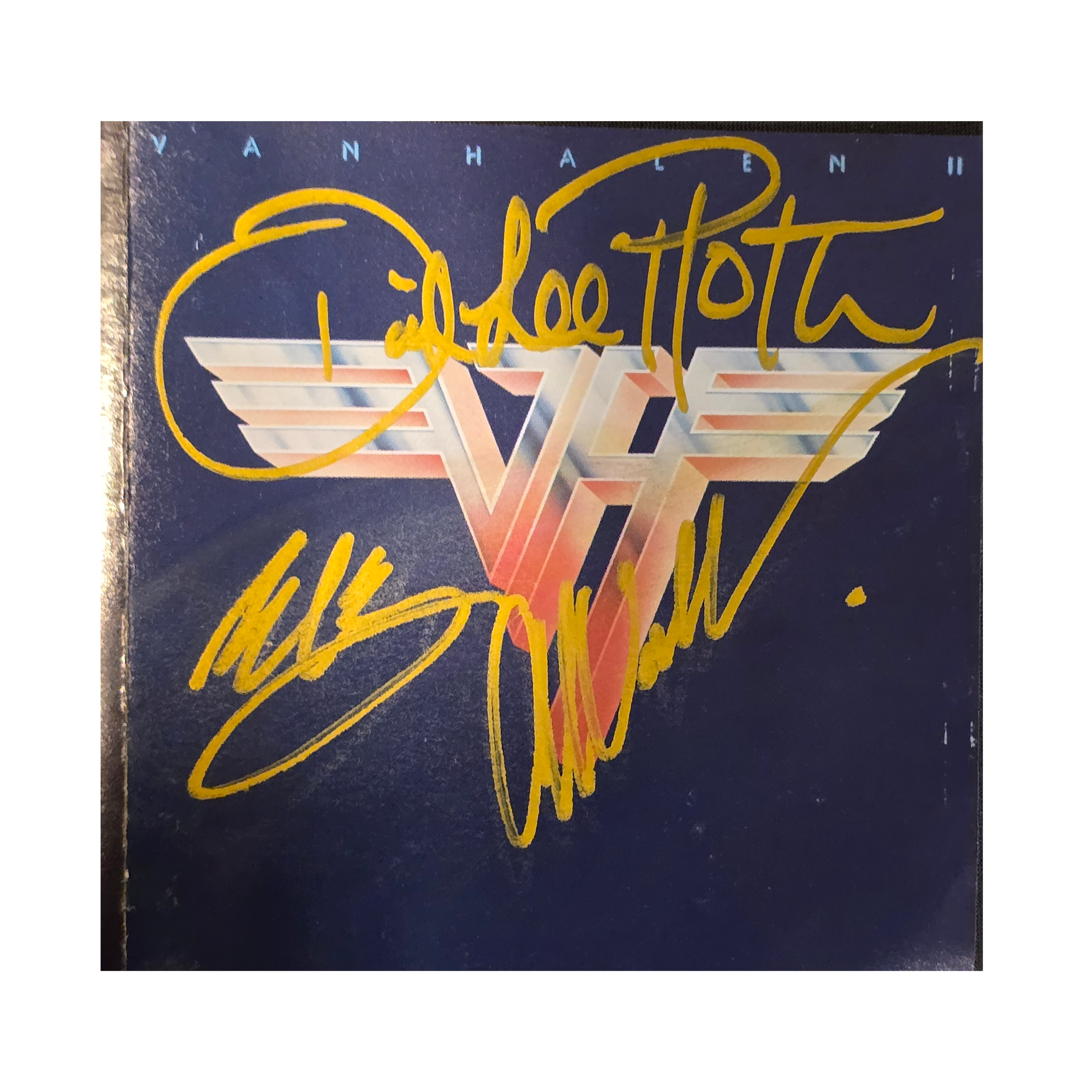 Van Halen - 2 - signed cd by 4 band members