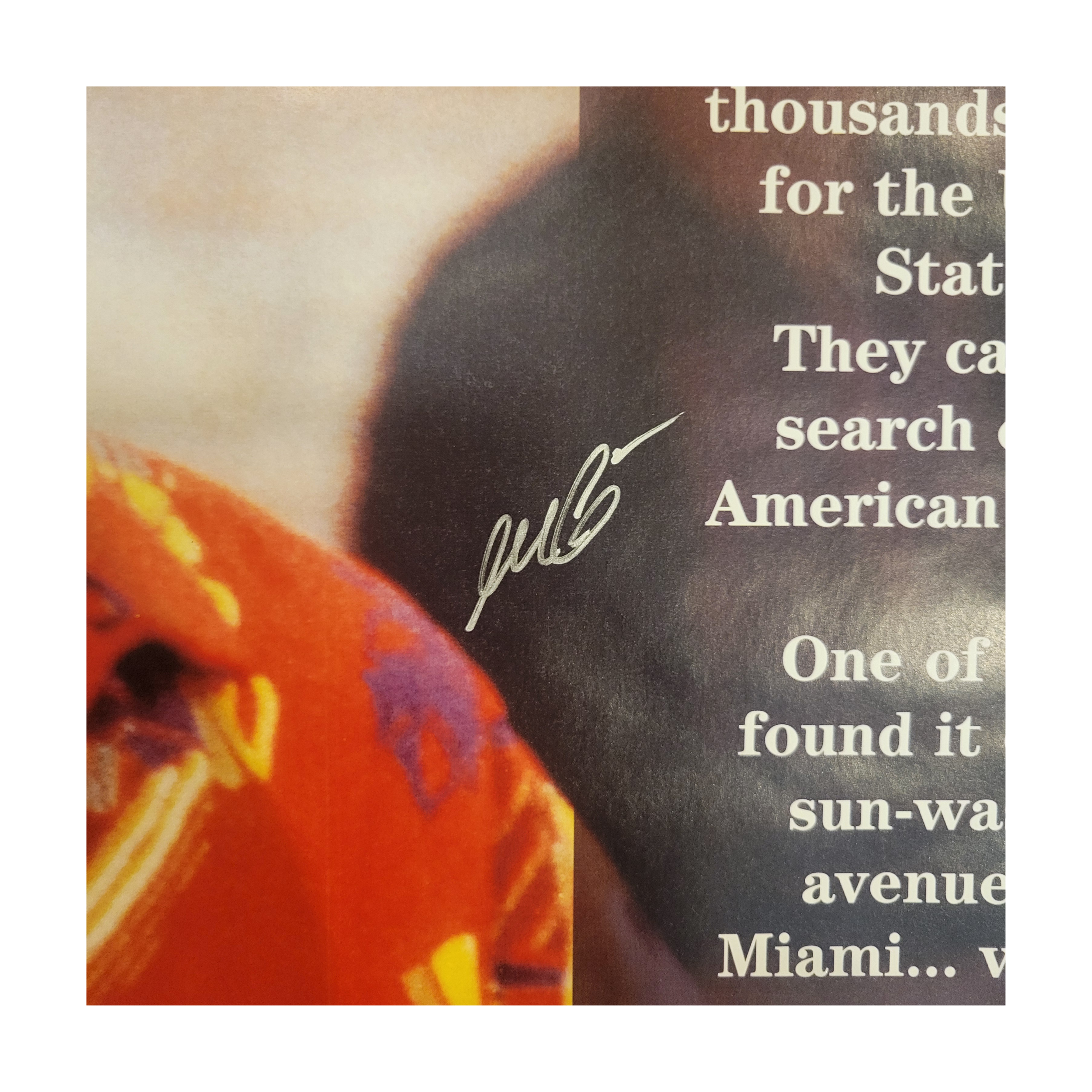 Scarface - Al Pacino 1983 - signed poster