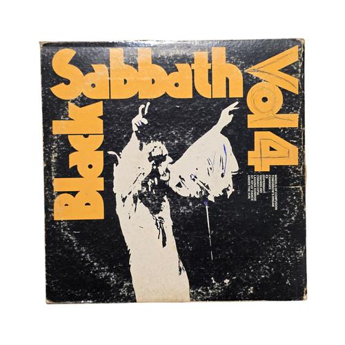 Black Sabbath - Volume 4 Green Label - signed lp by 4 band members