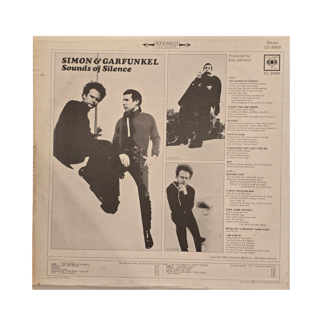 Simon And Garfunkel - Sounds Of Silence - signed lp