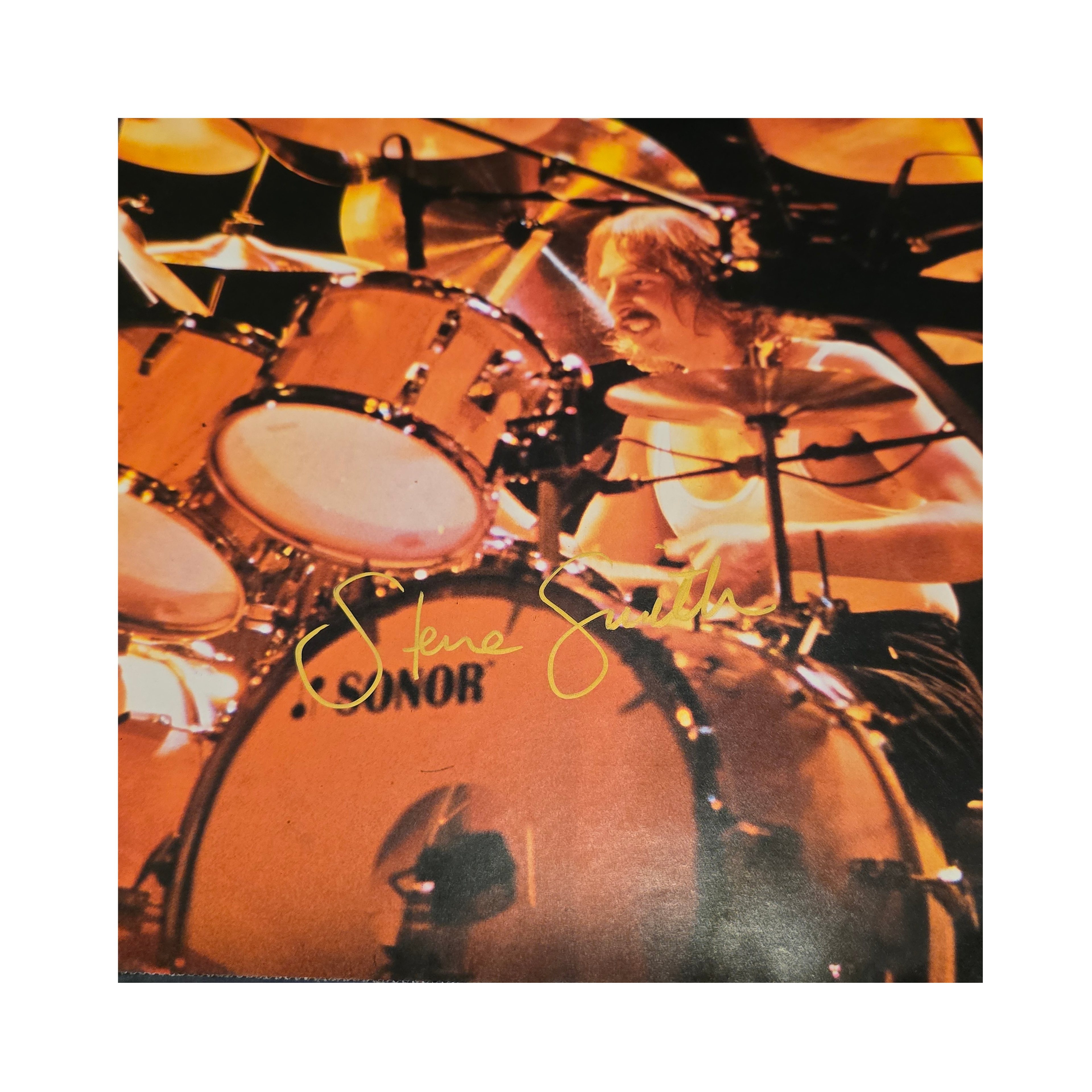 Journey - Captured 1981 - signed insert poster by all 5 members
