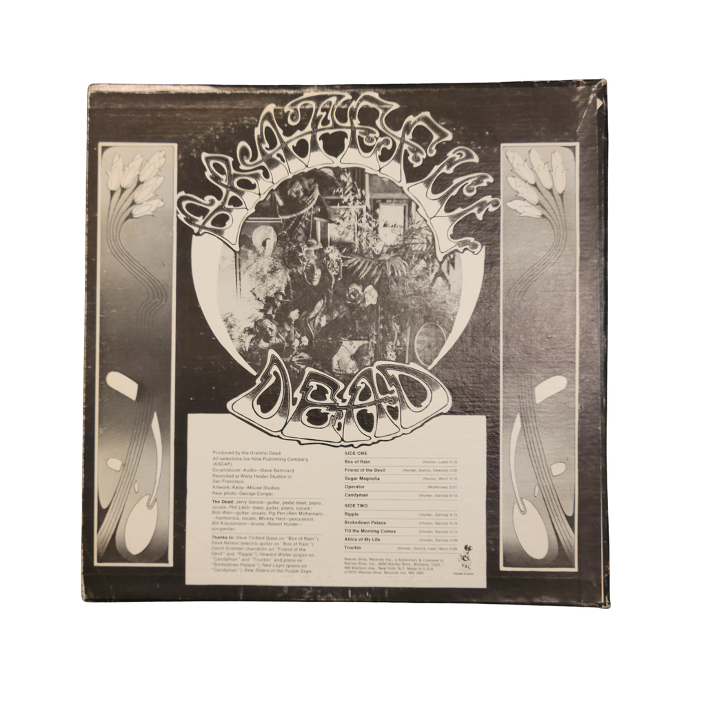 Grateful Dead - American Beauty - signed lp by 6 band members