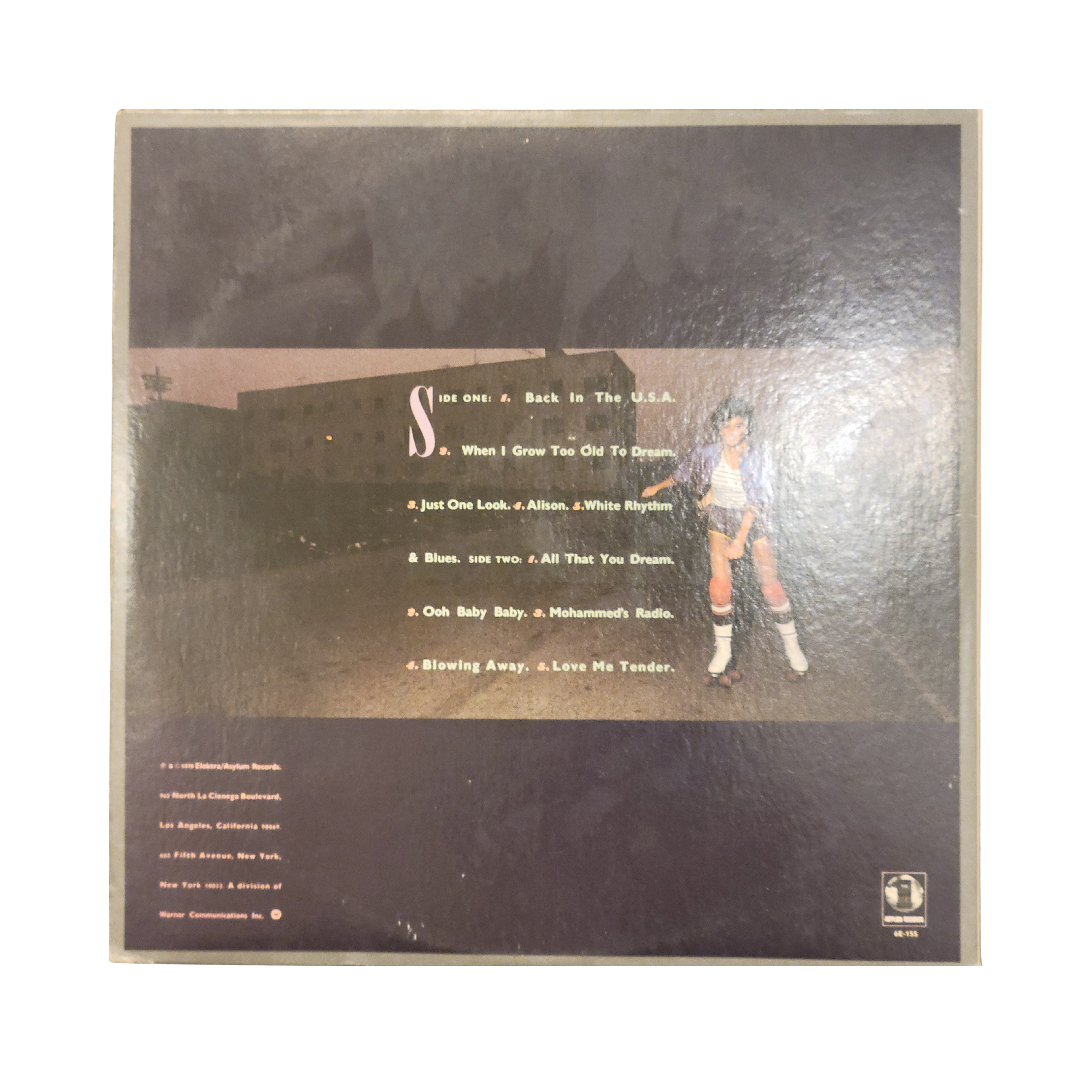 Linda Ronstadt -  Living in USA - signed lp