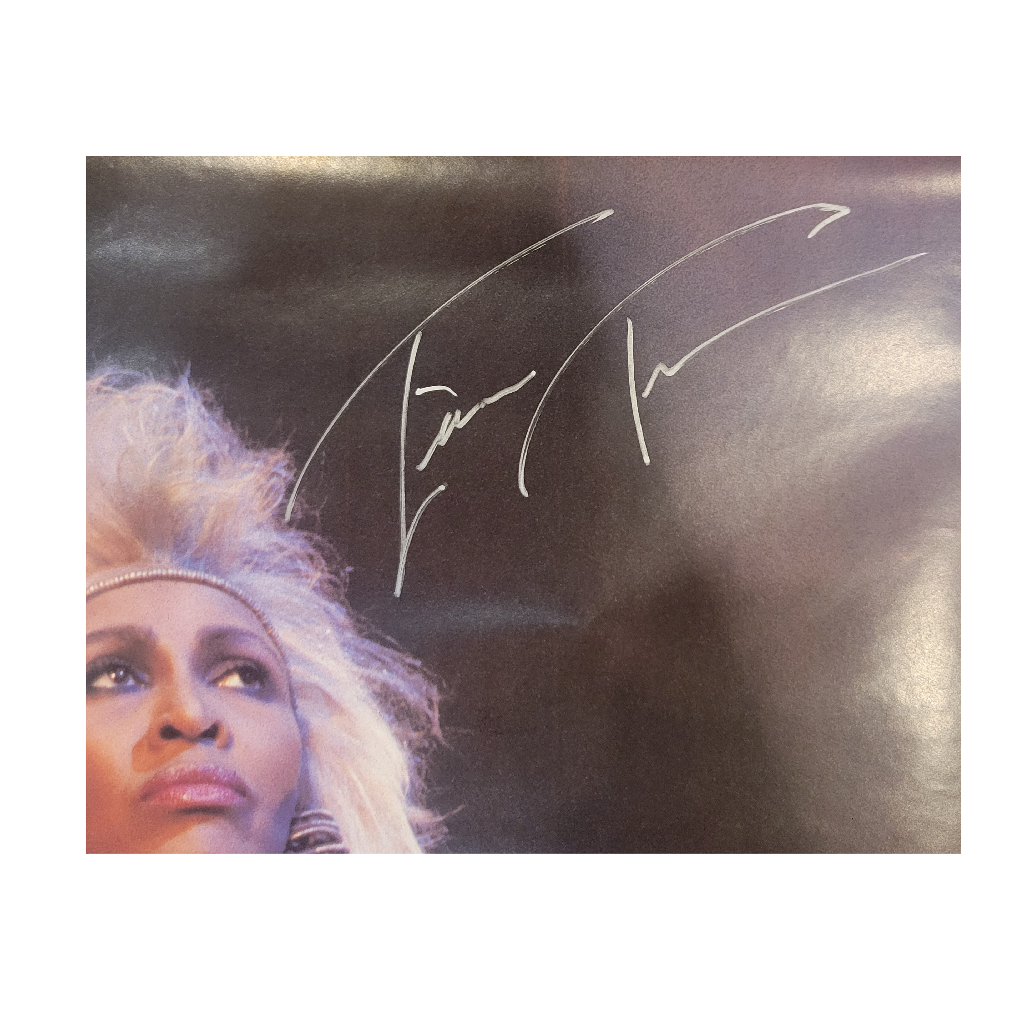 Tina Turner -  Mad Max Beyond the thunder dome 1985 -  signed poster
