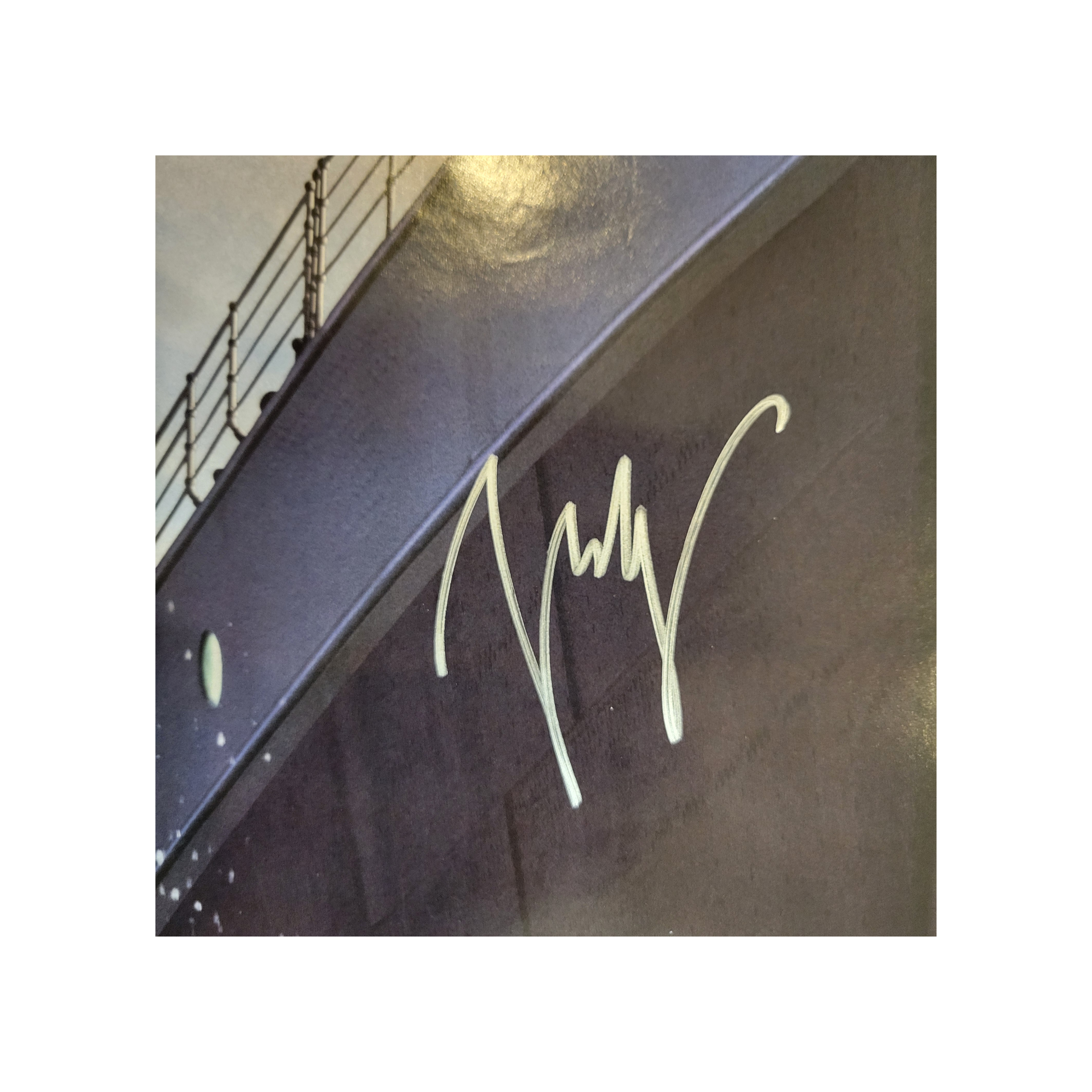 Titanic - 1997 -  signed poster by 2 actors