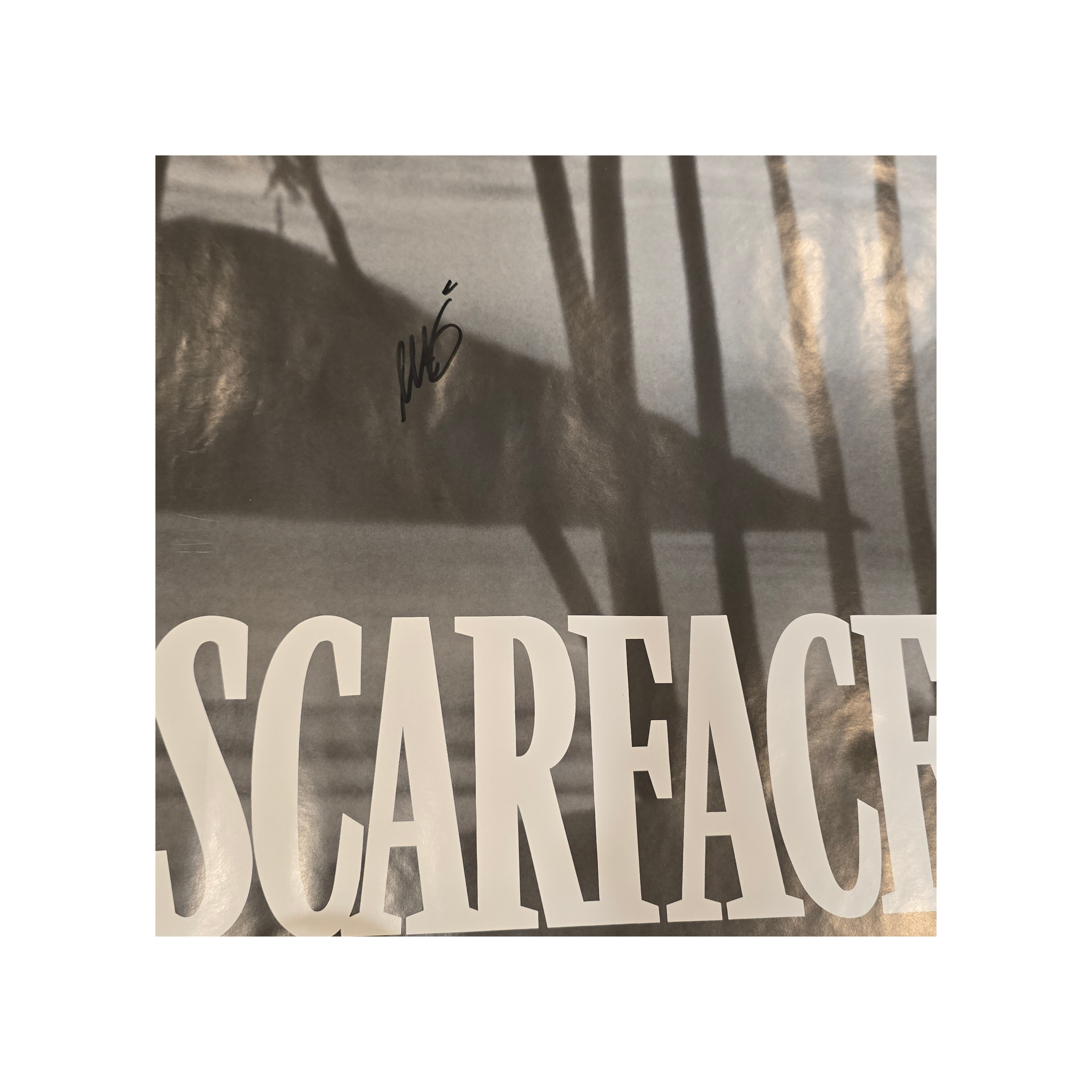 Scarface - Al Pacino 1983 - signed poster