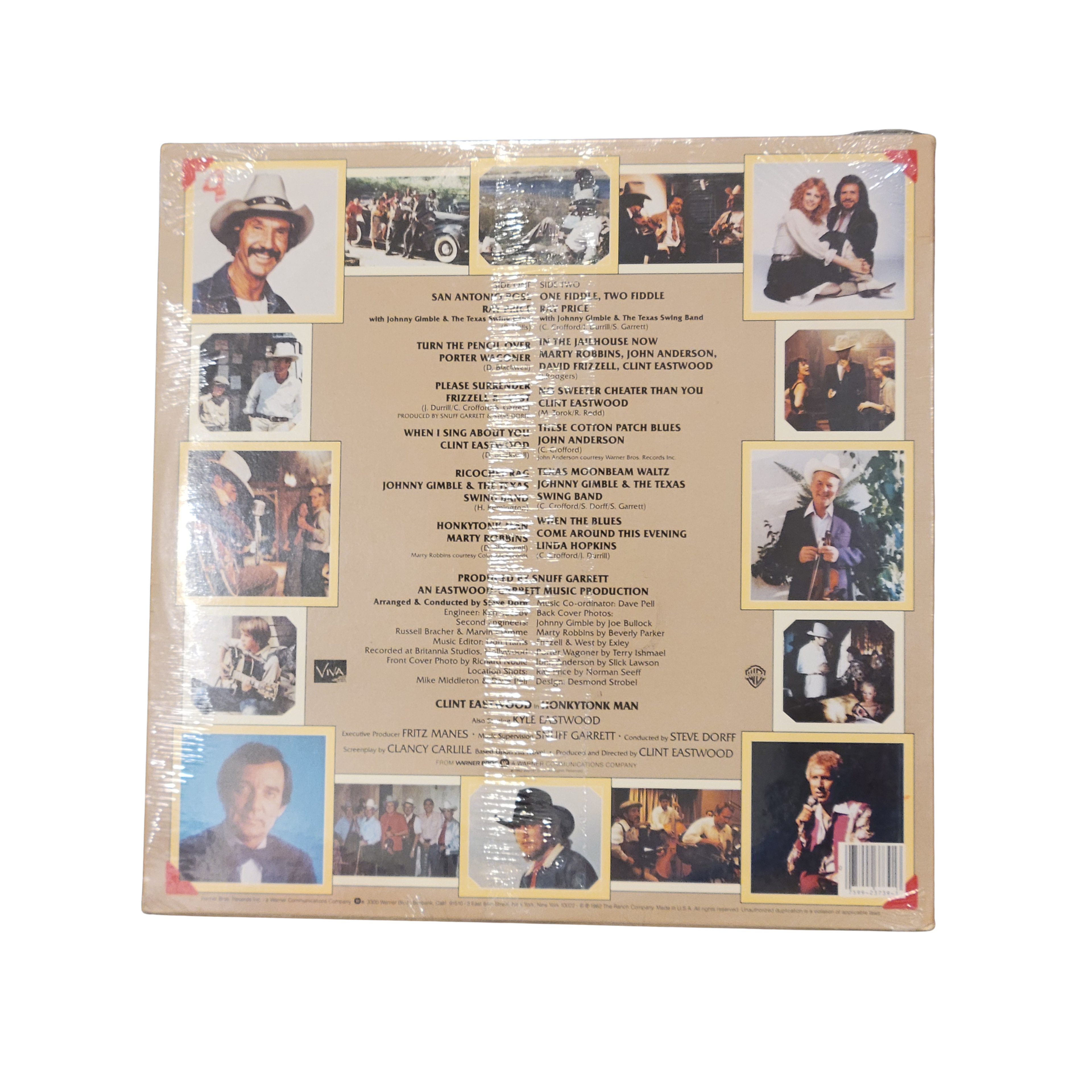 Clint Eastwood - Honkytonk Man Soundtrack - signed lp