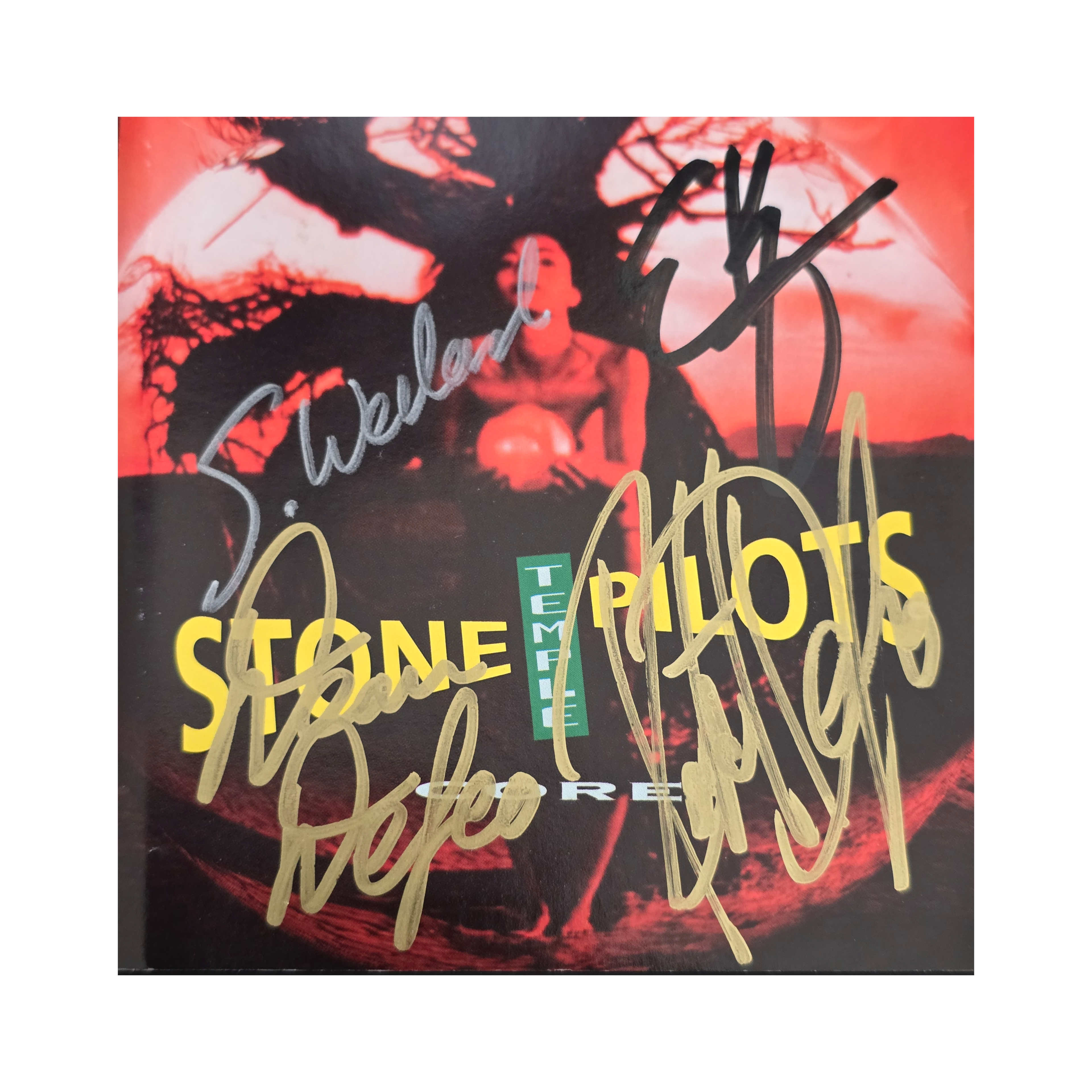 Stone Temple Pilots - Core - signed cd by 4 band members