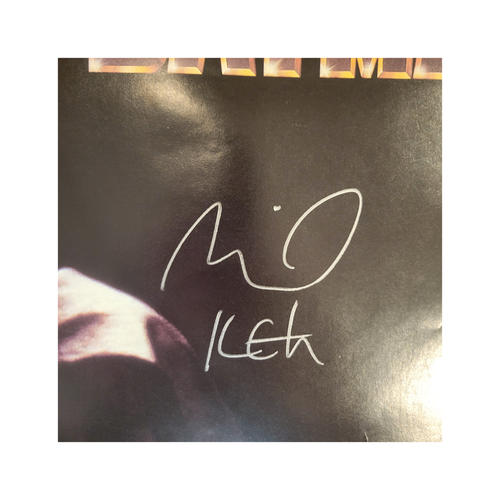 Batman  - 1989 - signed poster by Michael Keaton