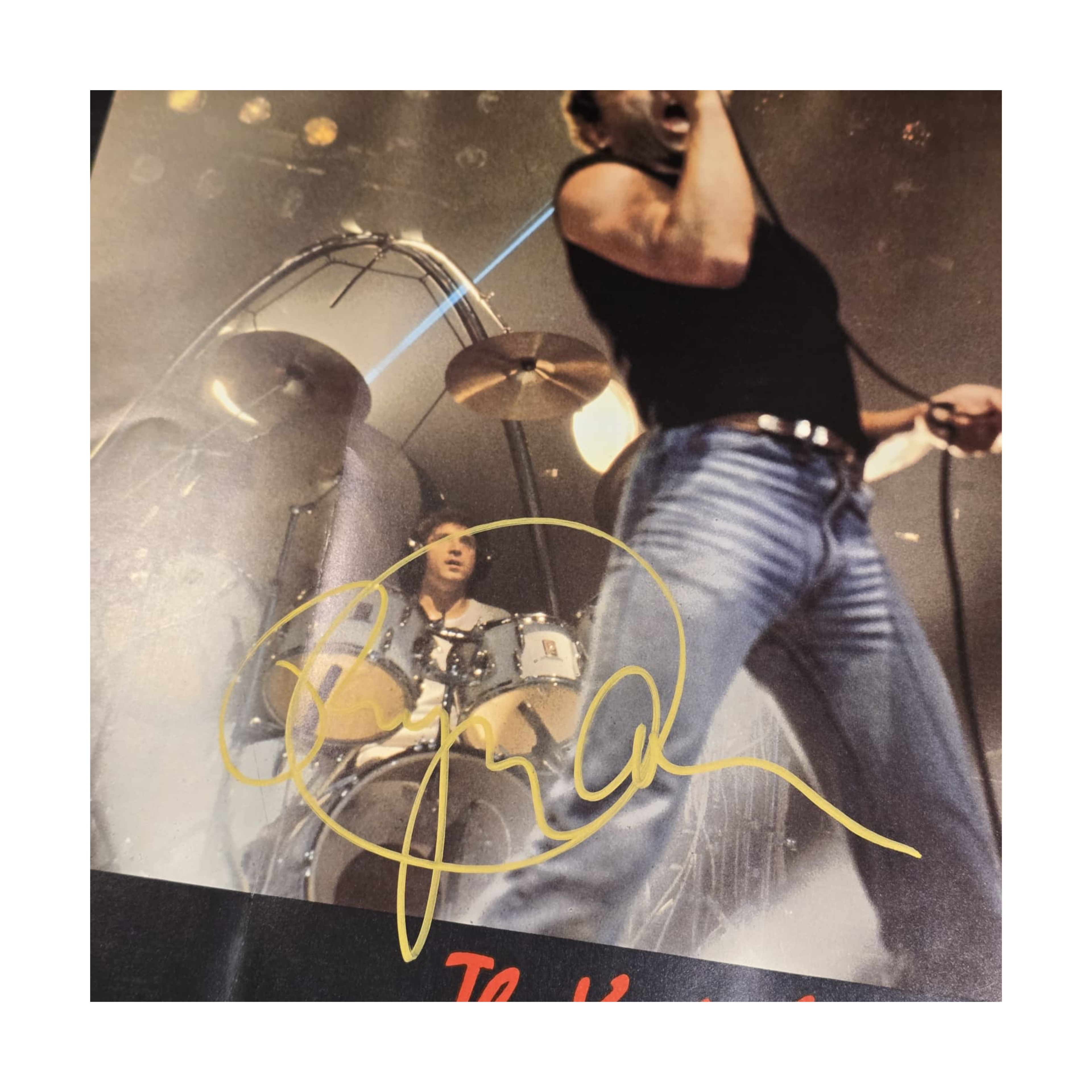 The Who - The Kids Are Alright - signed poster by all 2 members