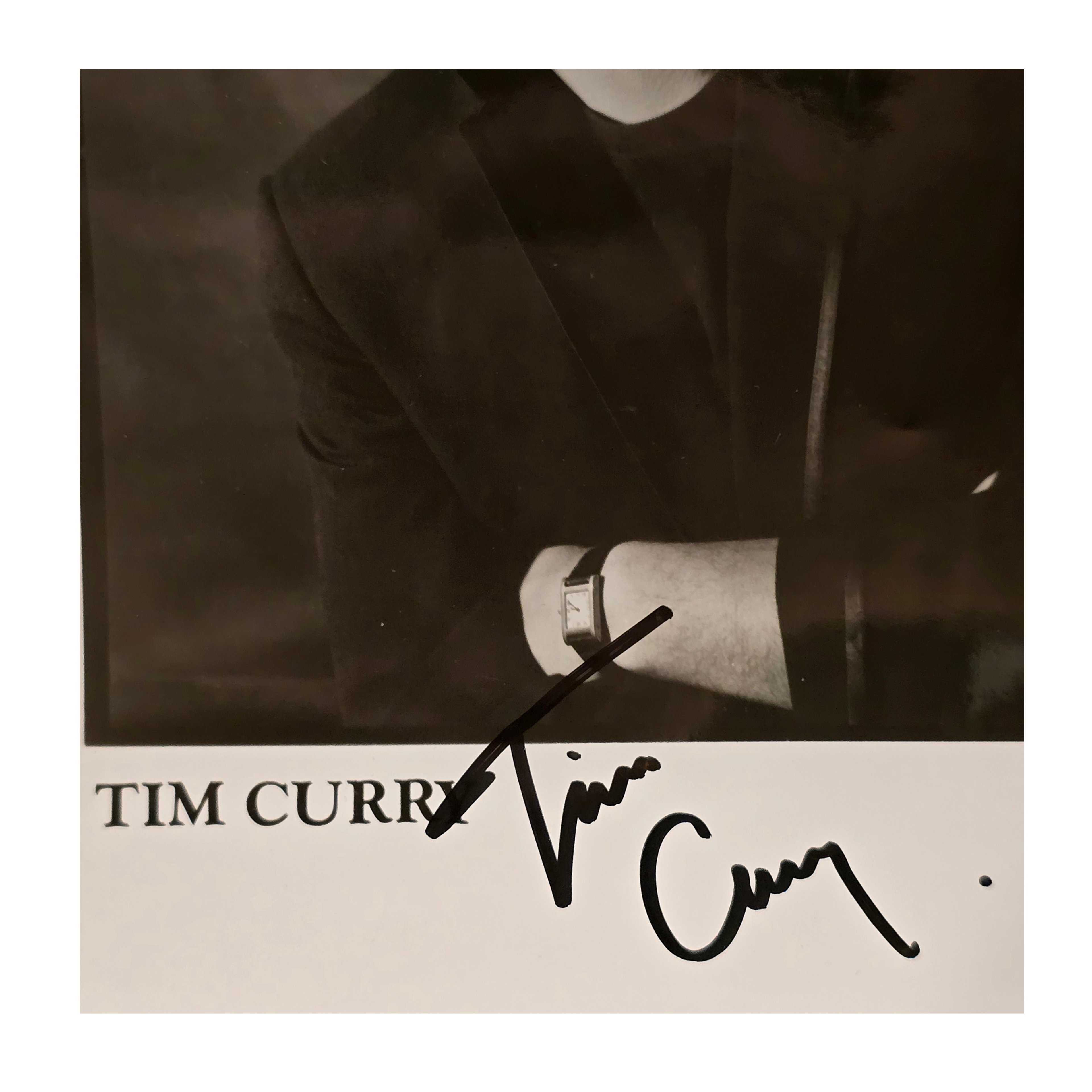 Tim Curry - Rocky Horror Picture Show 1975 - signed Press Photo